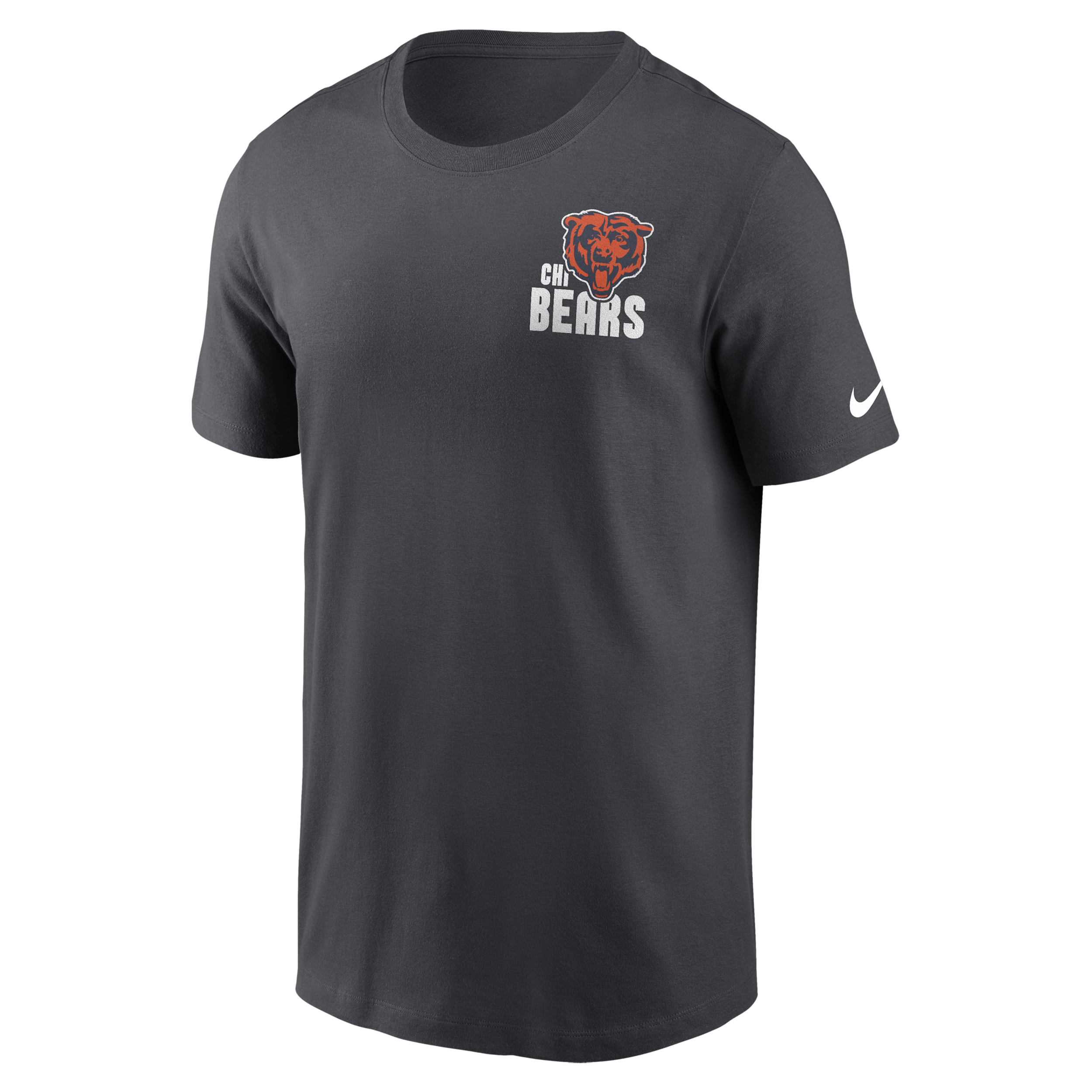 Nike Chicago Bears Blitz Team Essential  Men's Nfl T-shirt In Black