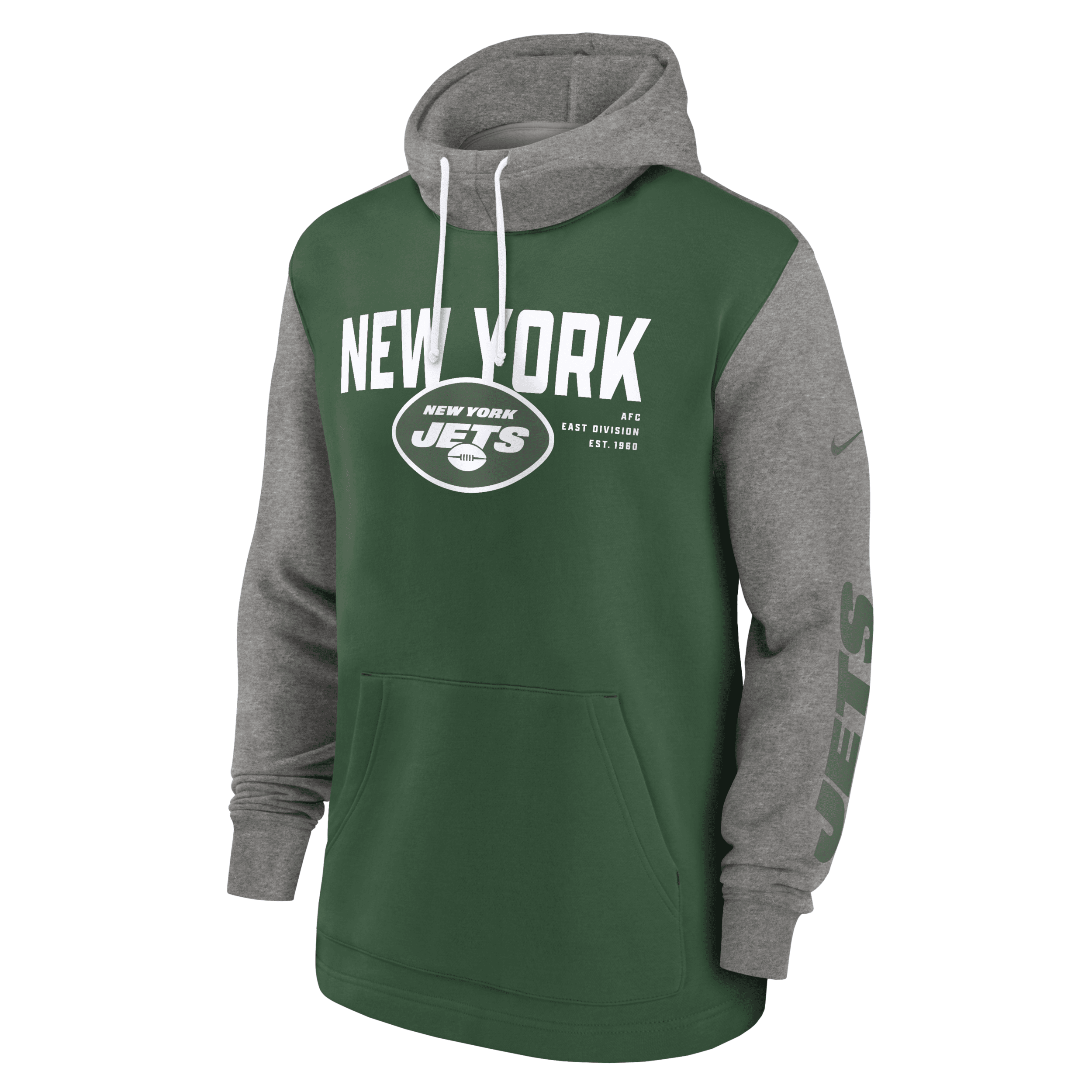 New York Jets Men's Nike NFL Pullover Hoodie.