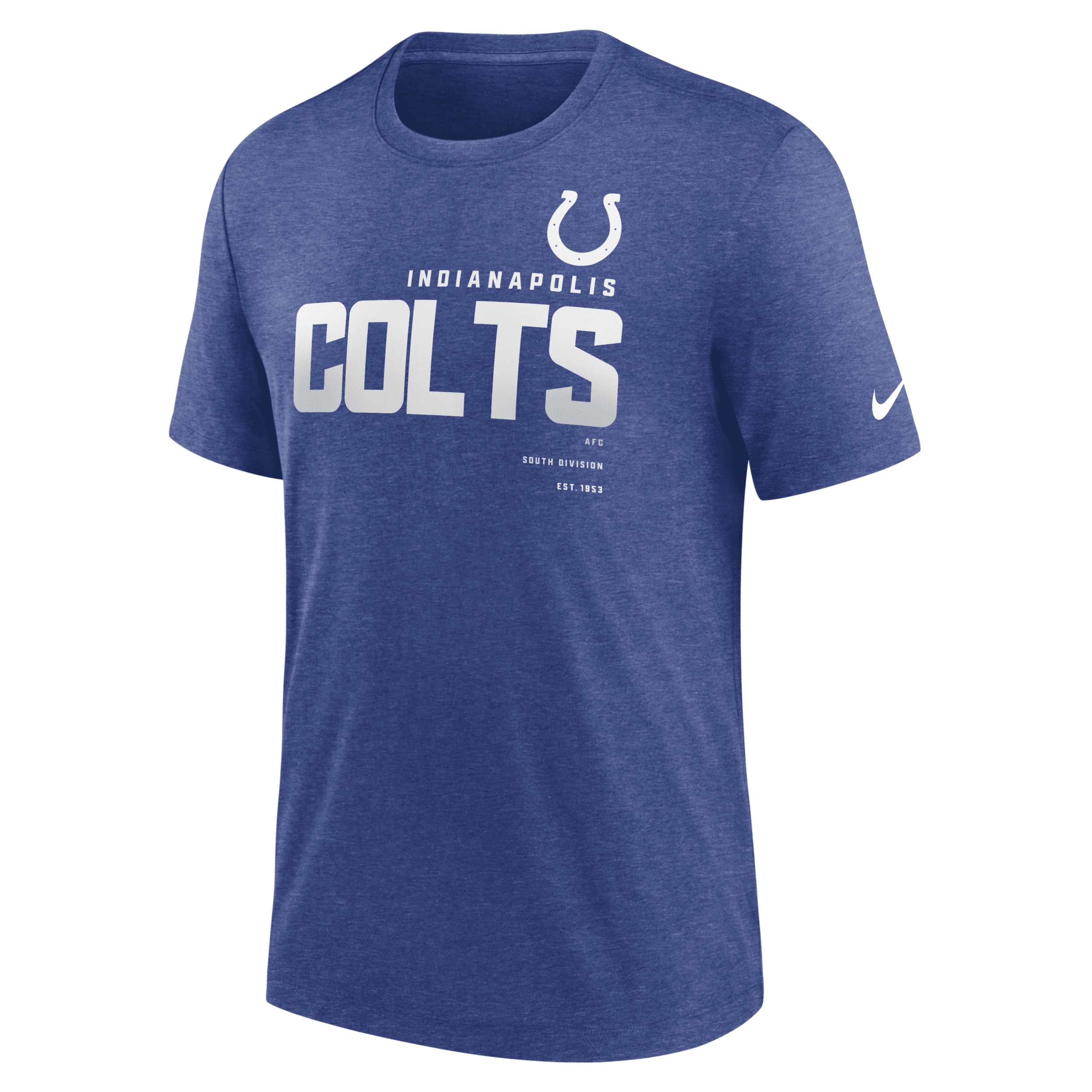 Shop Nike Men's Team (nfl Indianapolis Colts) T-shirt In Blue