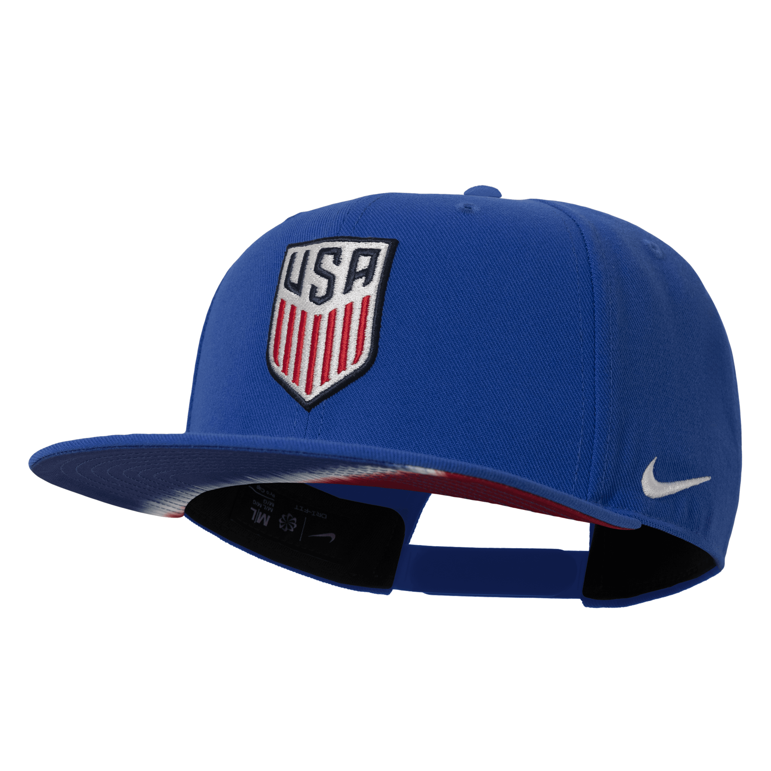 Shop Nike Usmnt Pro  Unisex Soccer Cap In Blue