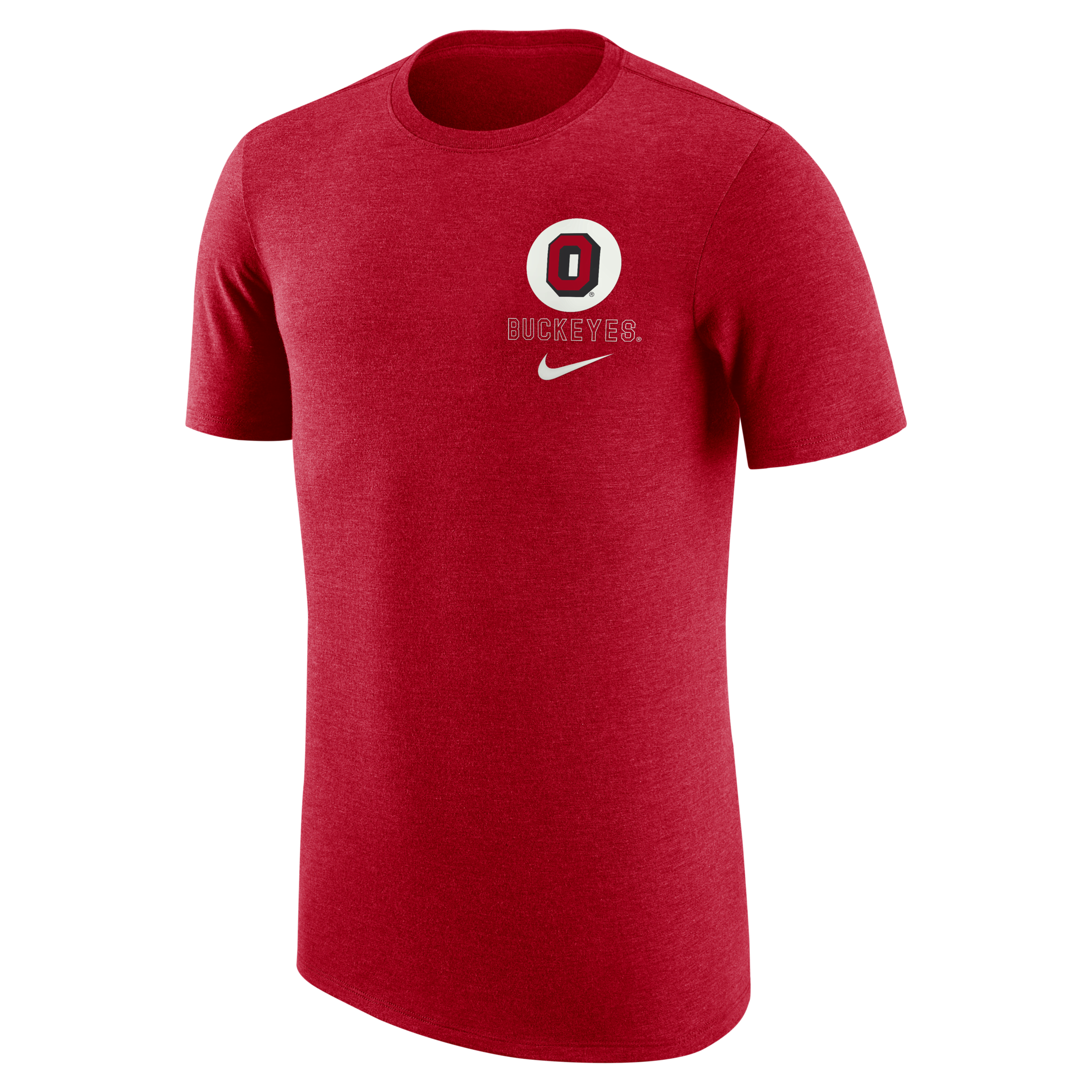 Shop Nike Ohio State  Men's College Crew-neck T-shirt In Red