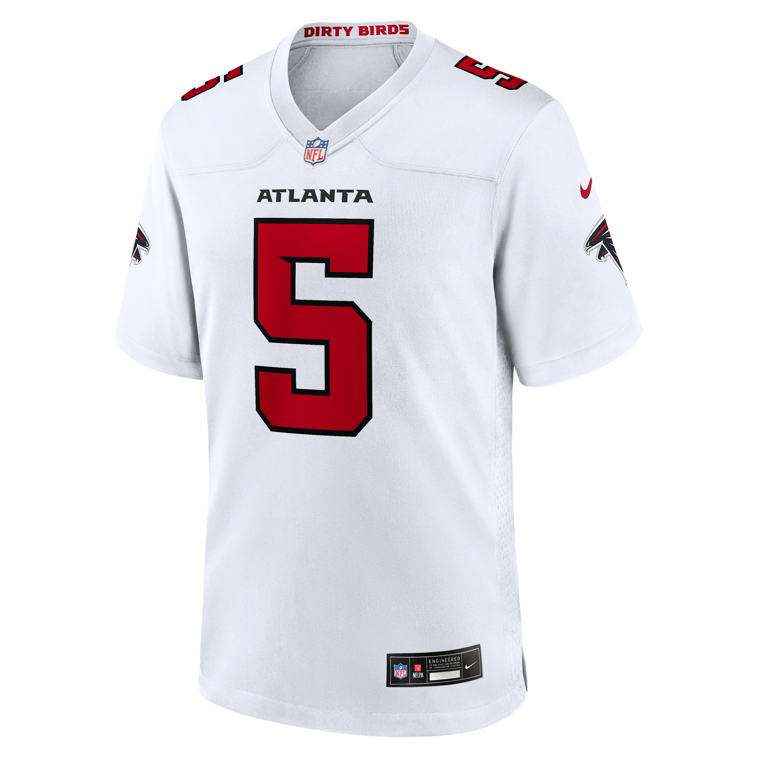 Drake London Atlanta Falcons Nike Men's NFL Game Jersey in White | 67NM0IUX96F-7Z0