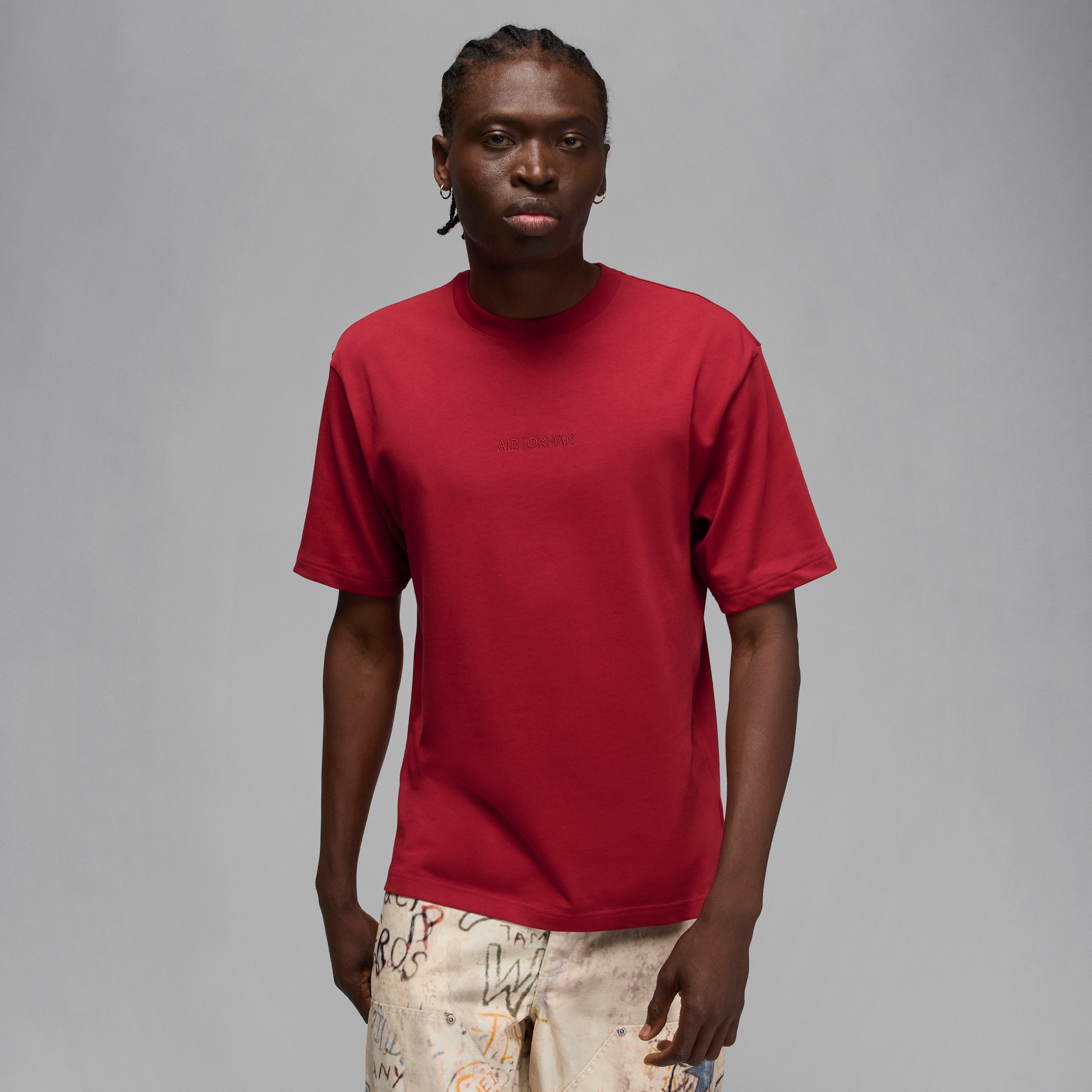 Jordan Men's Air  Wordmark 85 T-shirt In Red