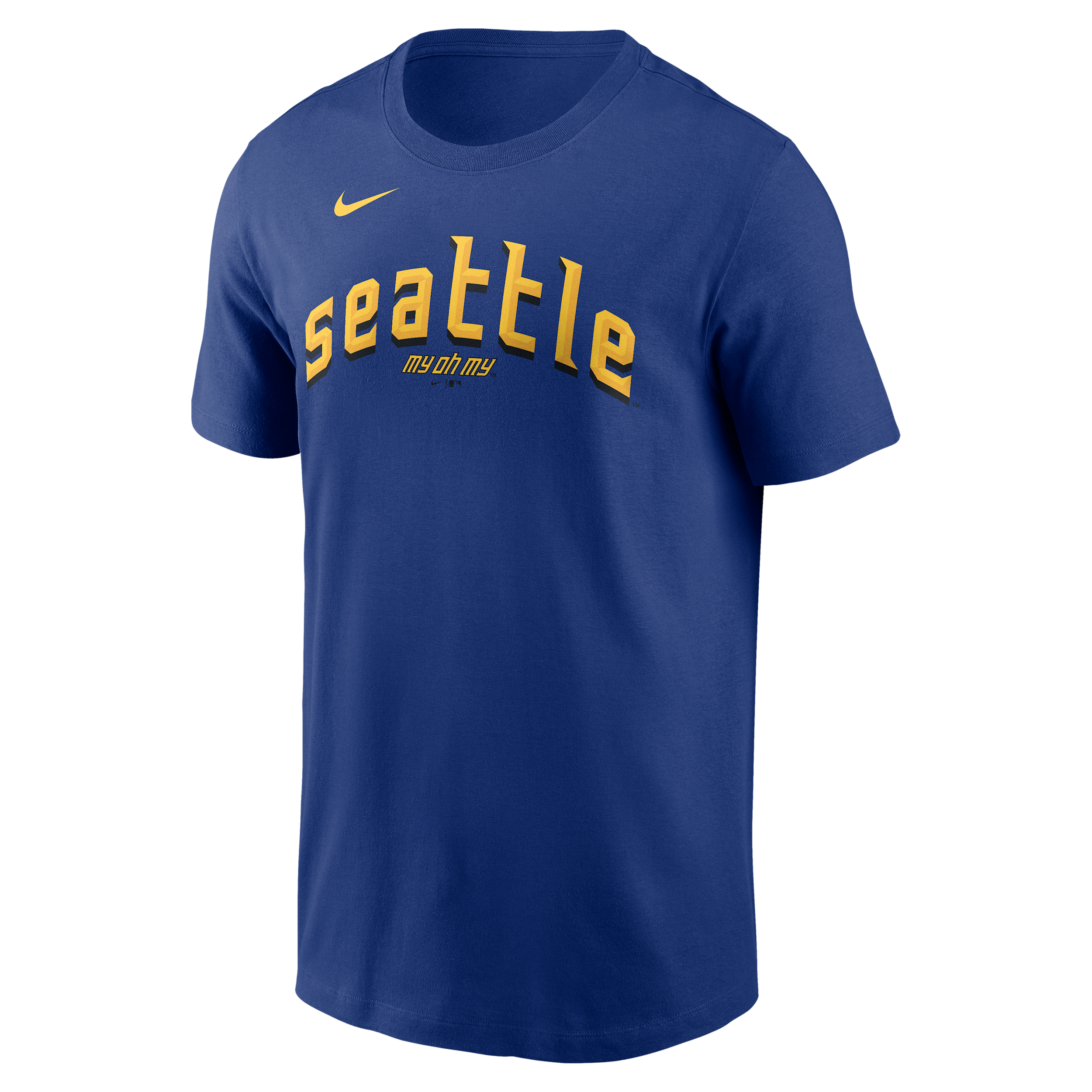 Julio Rodríguez Seattle Mariners City Connect Nike Men's MLB T-Shirt in Blue | N1994EWMV9-EDF