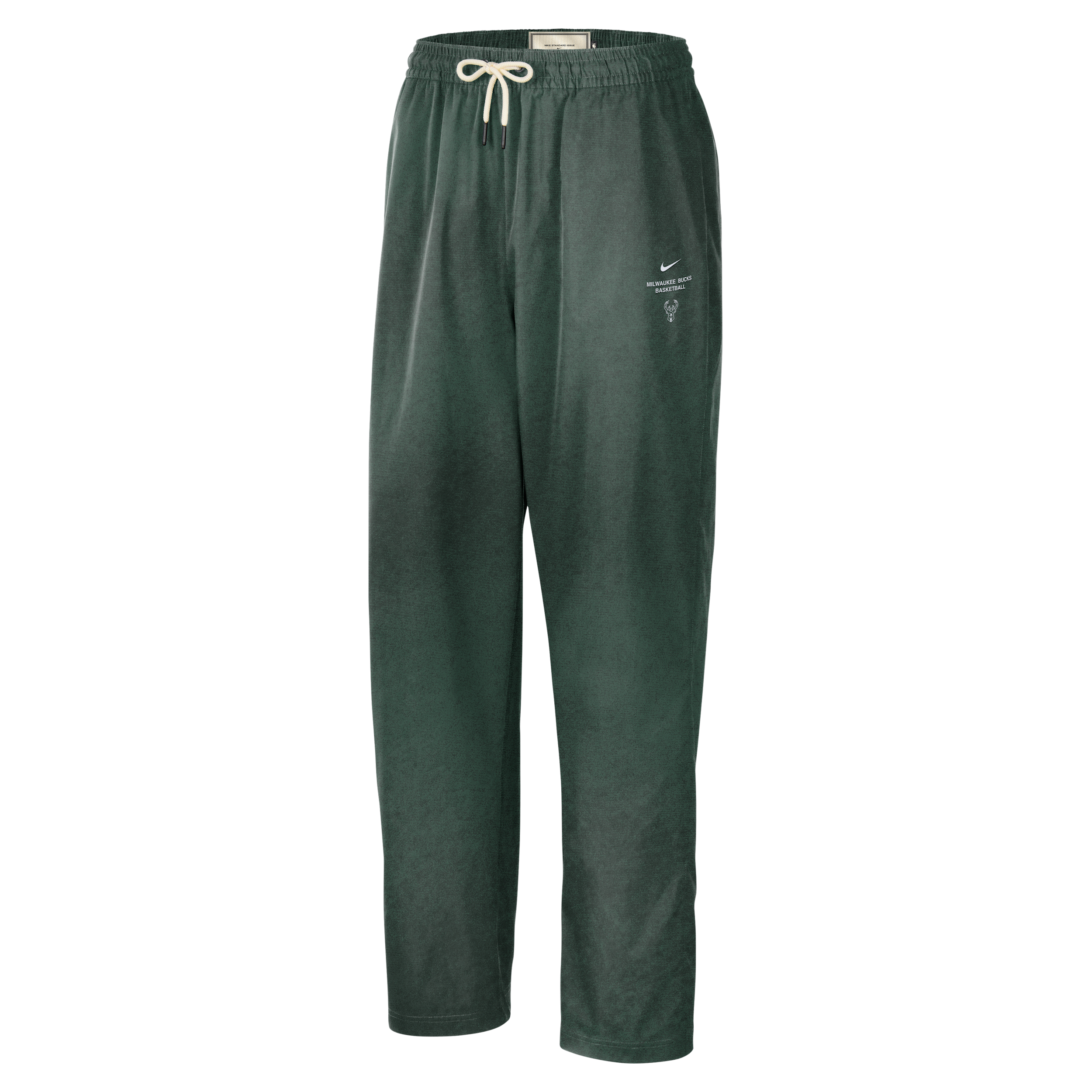 Men's Nike Hunter Green Milwaukee Bucks 2026/27 Standard Issue On-Court Game Theater Loud Pants