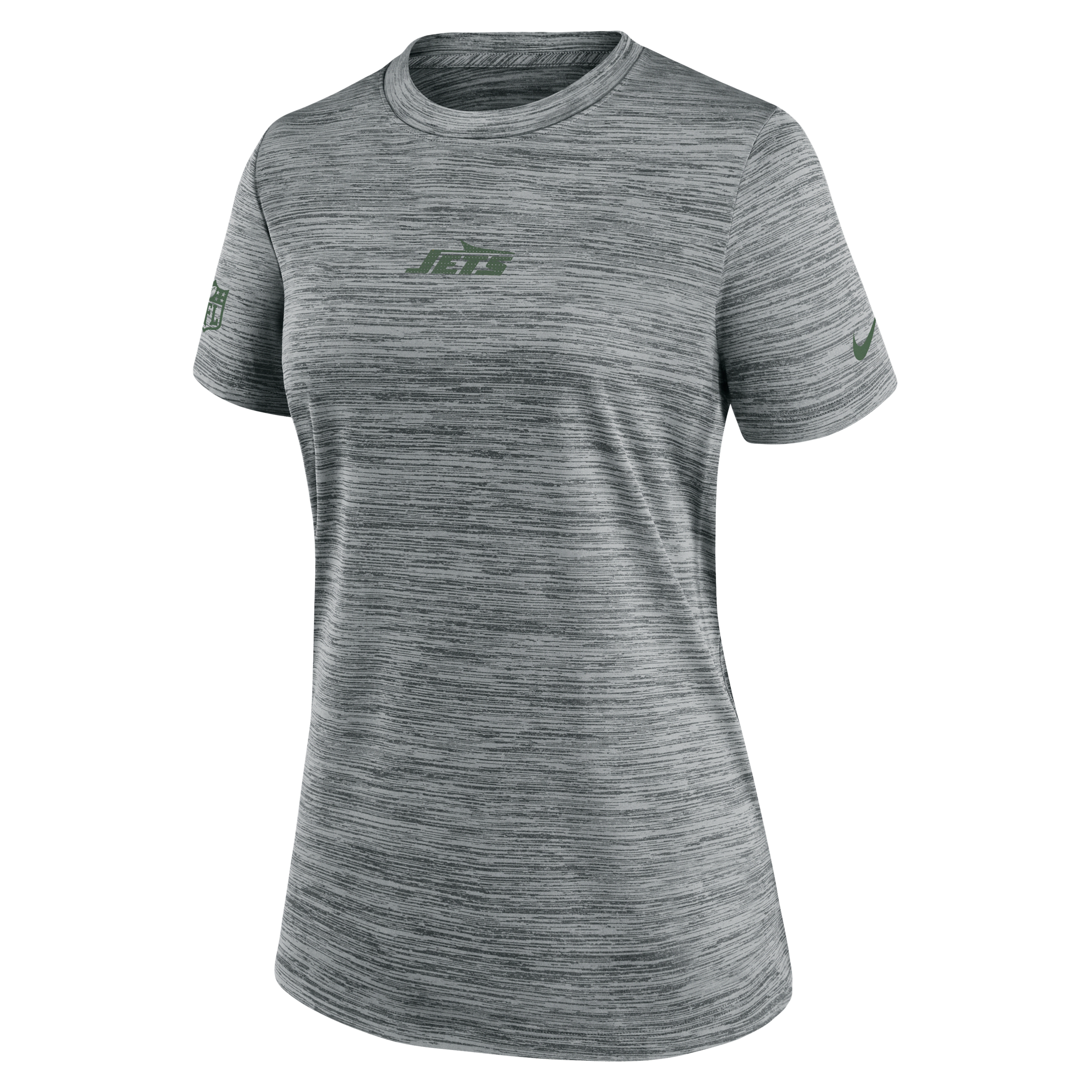 Nike New York Jets Sideline Team Issue Velocity Women's Dri-fit Nfl T-shirt