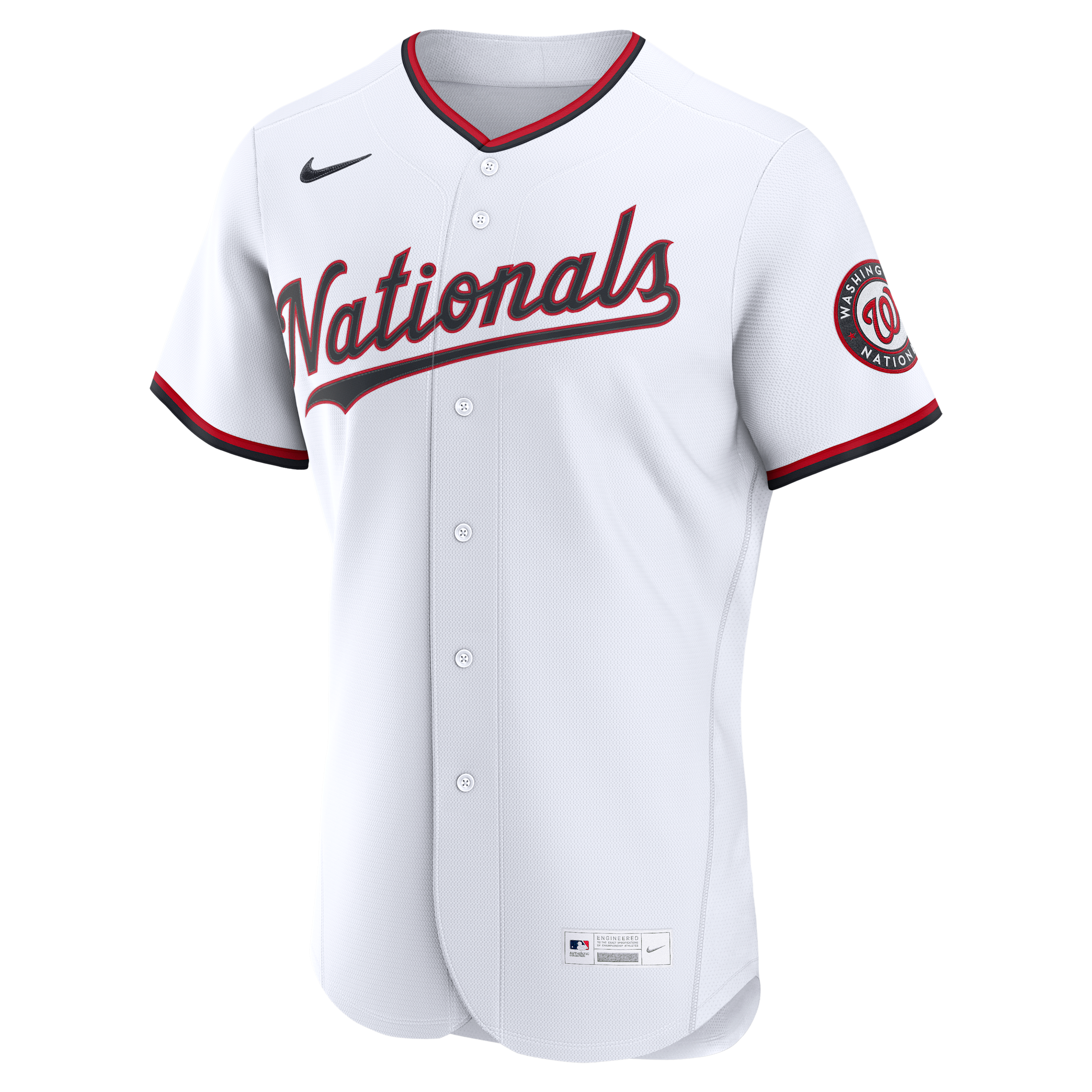 Washington Nationals Nike Men's MLB Authentic Jersey in White | 8900WTHOWTL-VQM