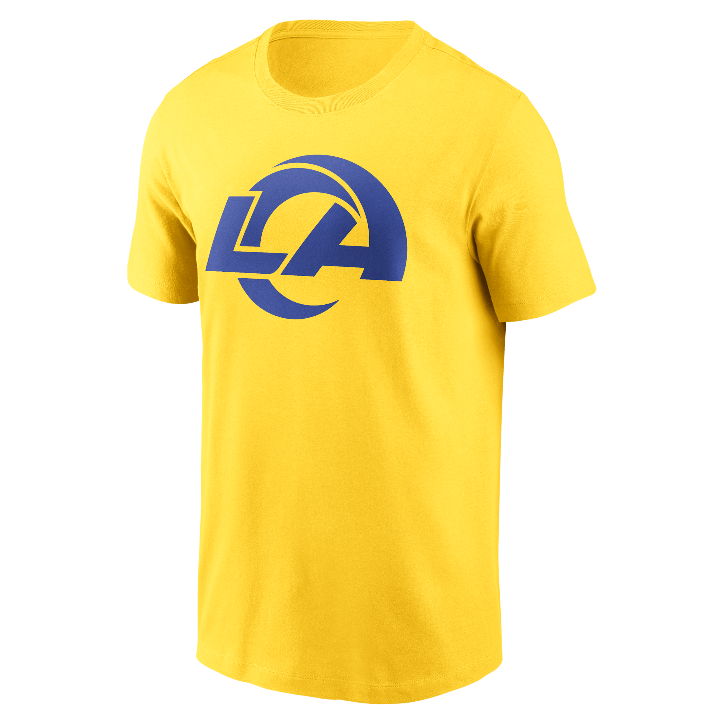 Los Angeles Rams Logo Essential Nike Men's NFL T-Shirt in Brown | N19977I9X-UXR