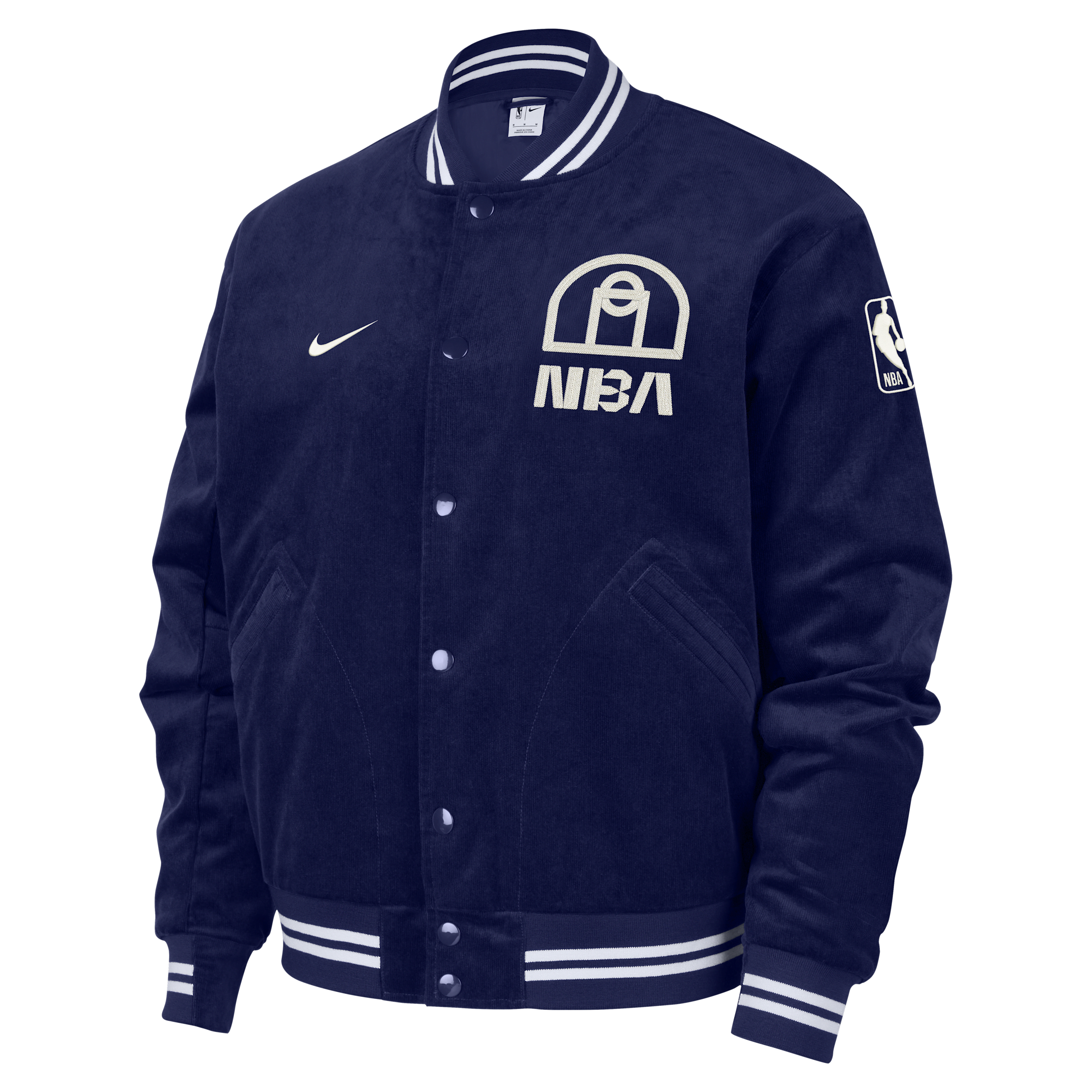 Nike Team 31 Trend Men's Nba Bomber Jacket In Blue