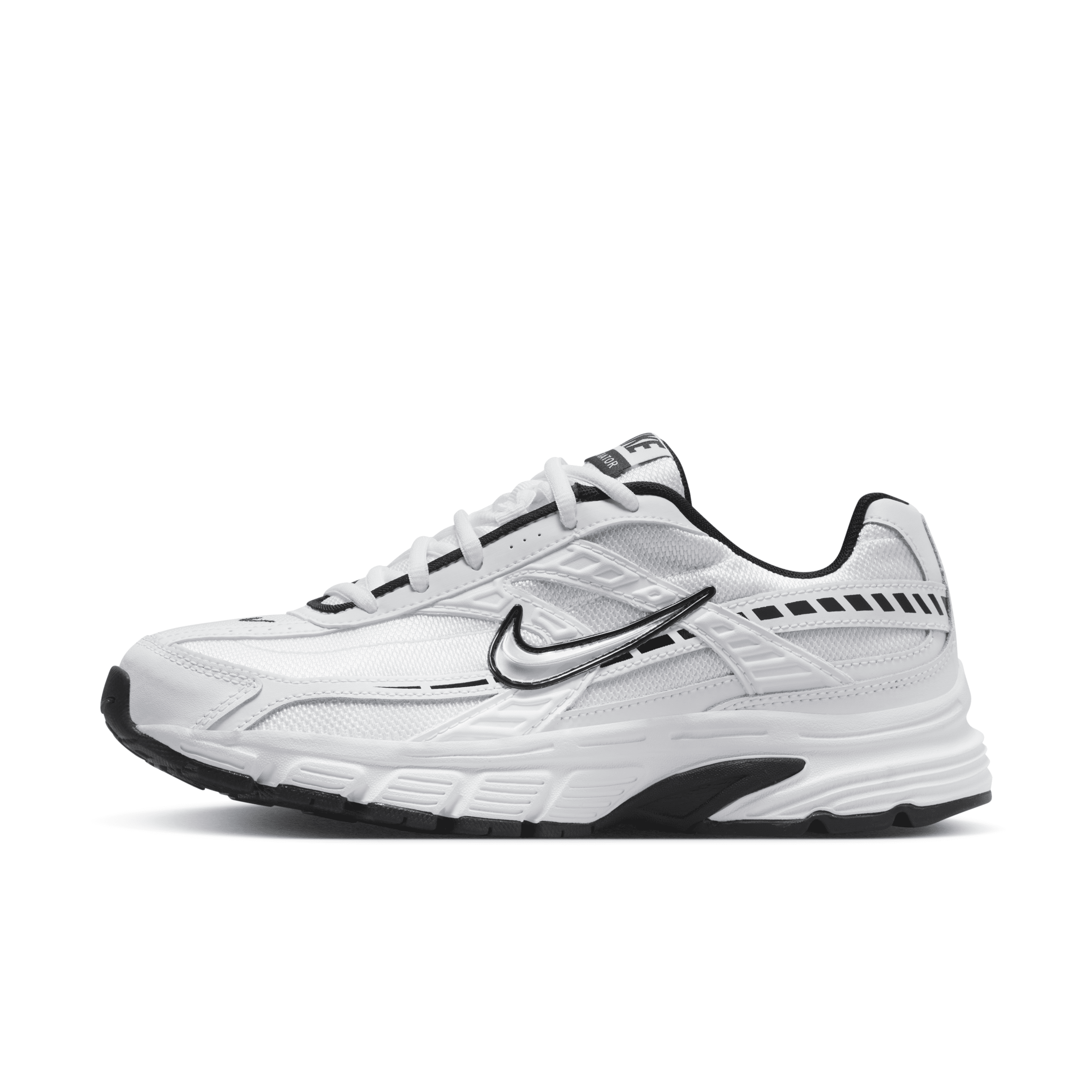Nike Initiator Sneakers In White And Silver In White