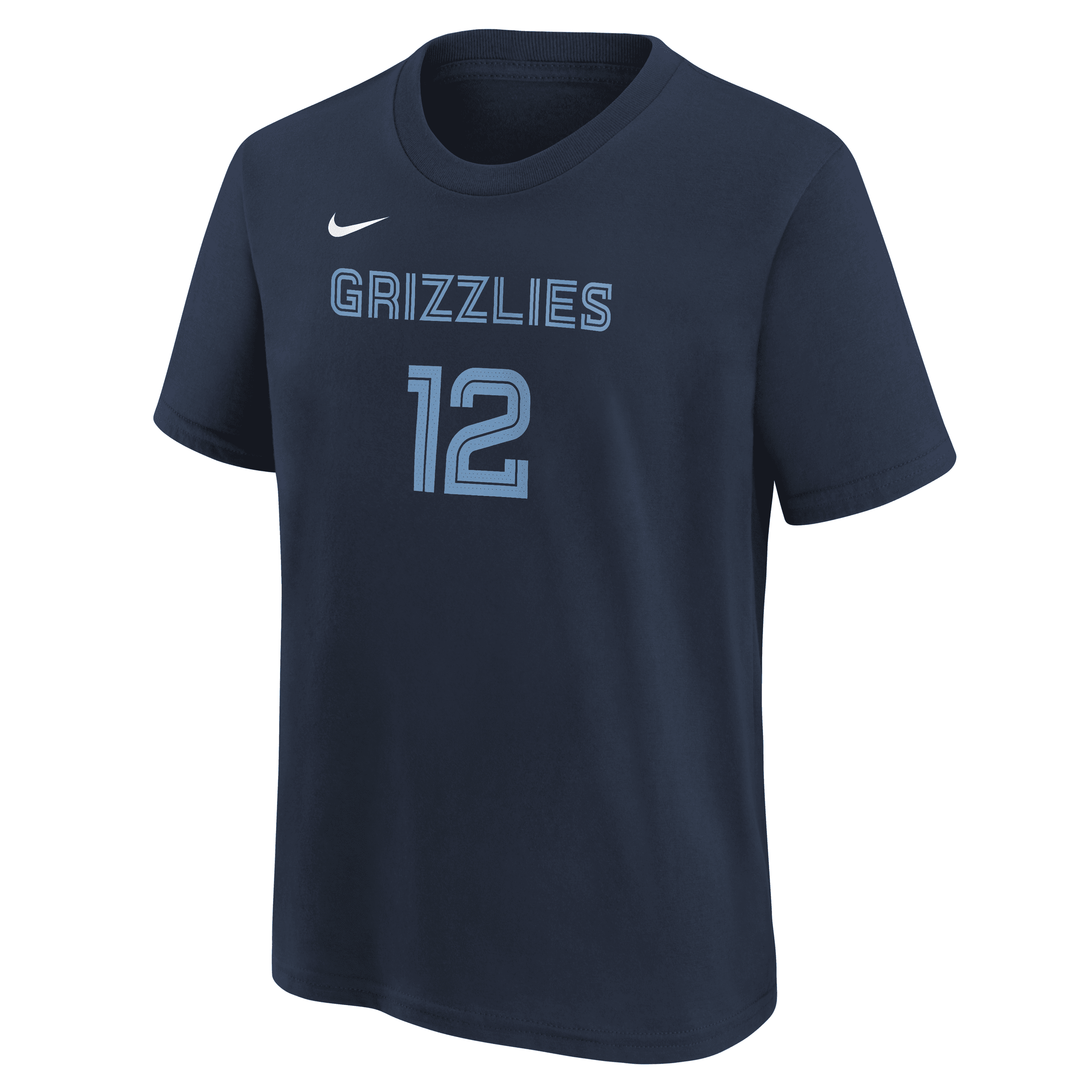 Nike Ja Morant Grizzlies Big Kids'  Nba T-shirt In Blue
