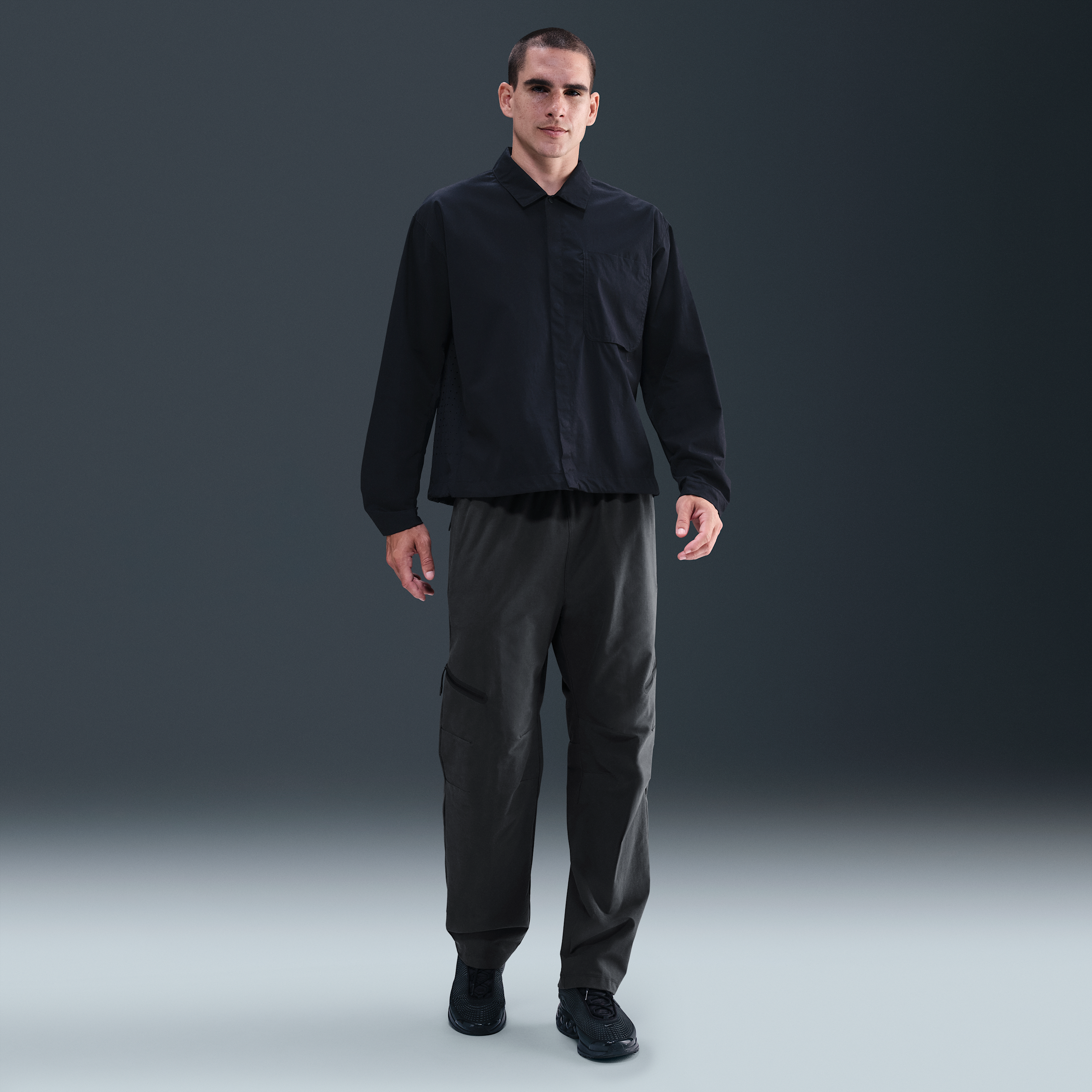 Nike Men's Tech Shori Loose Pants In Gray