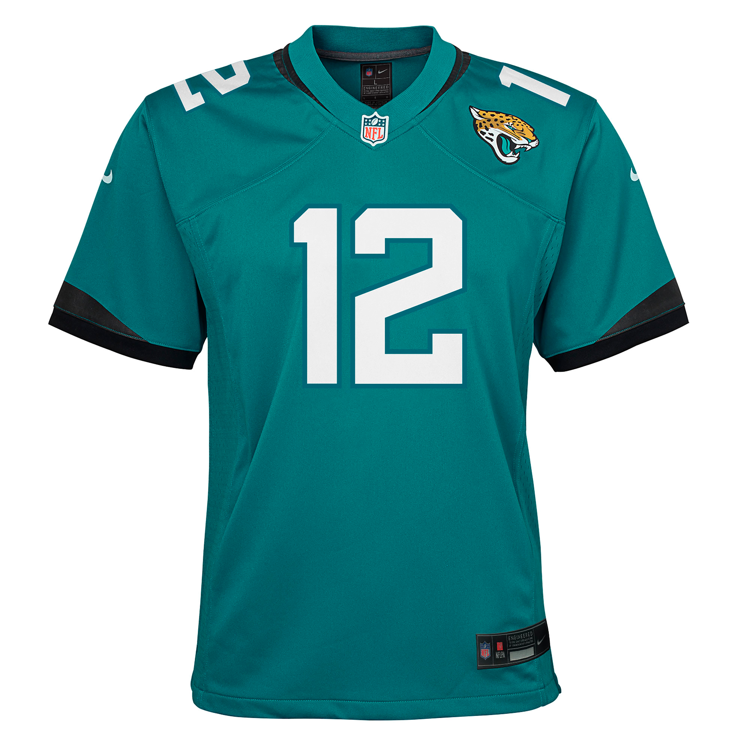 Travis Hunter Jacksonville Jaguars 2025 NFL Draft First Round Pick Big Kids' Nike NFL Game Jersey in Blue | Z1B7N3P9JAGTH-TEL