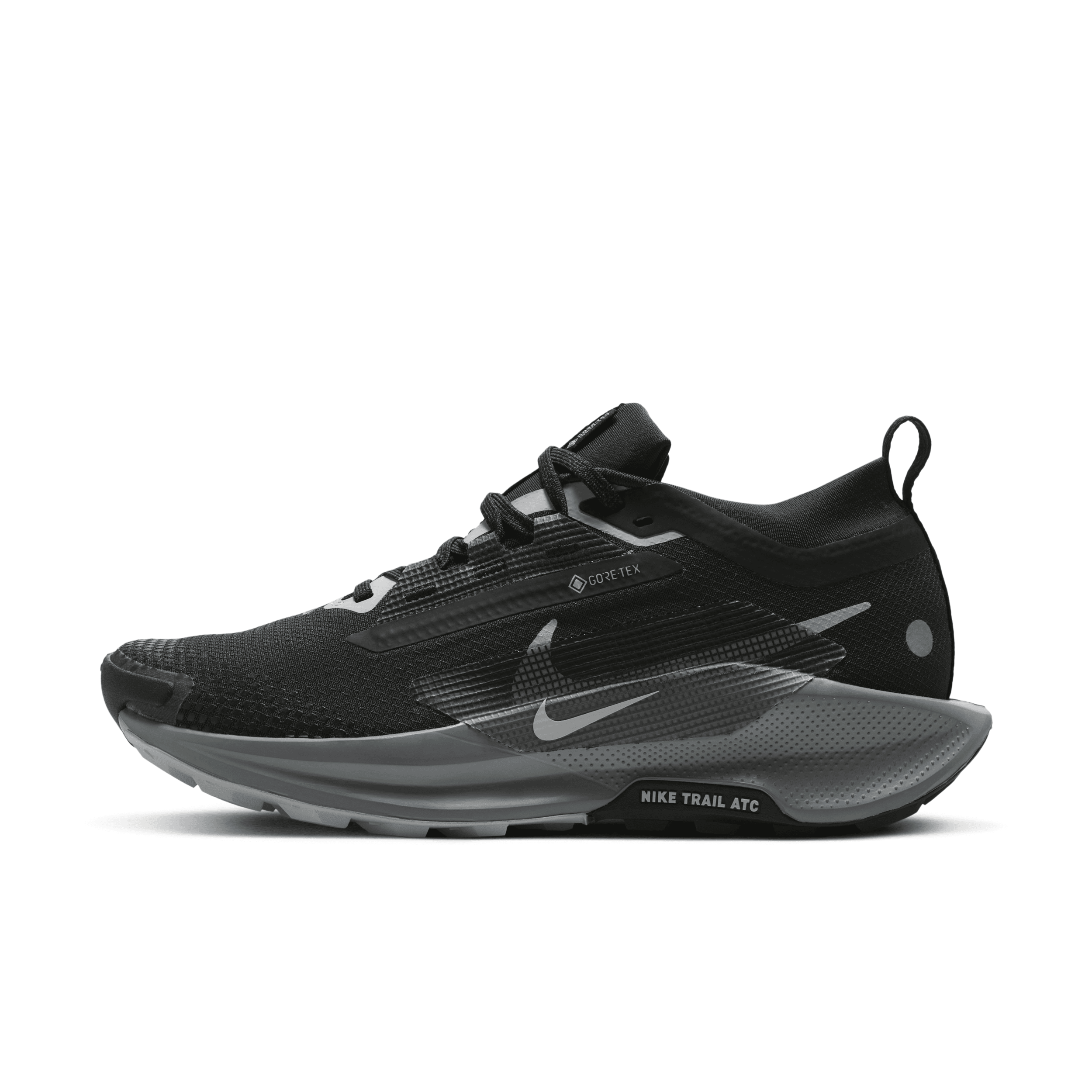Nike Women's Pegasus Trail 5 Gore-tex Waterproof Trail Running Shoes In Black