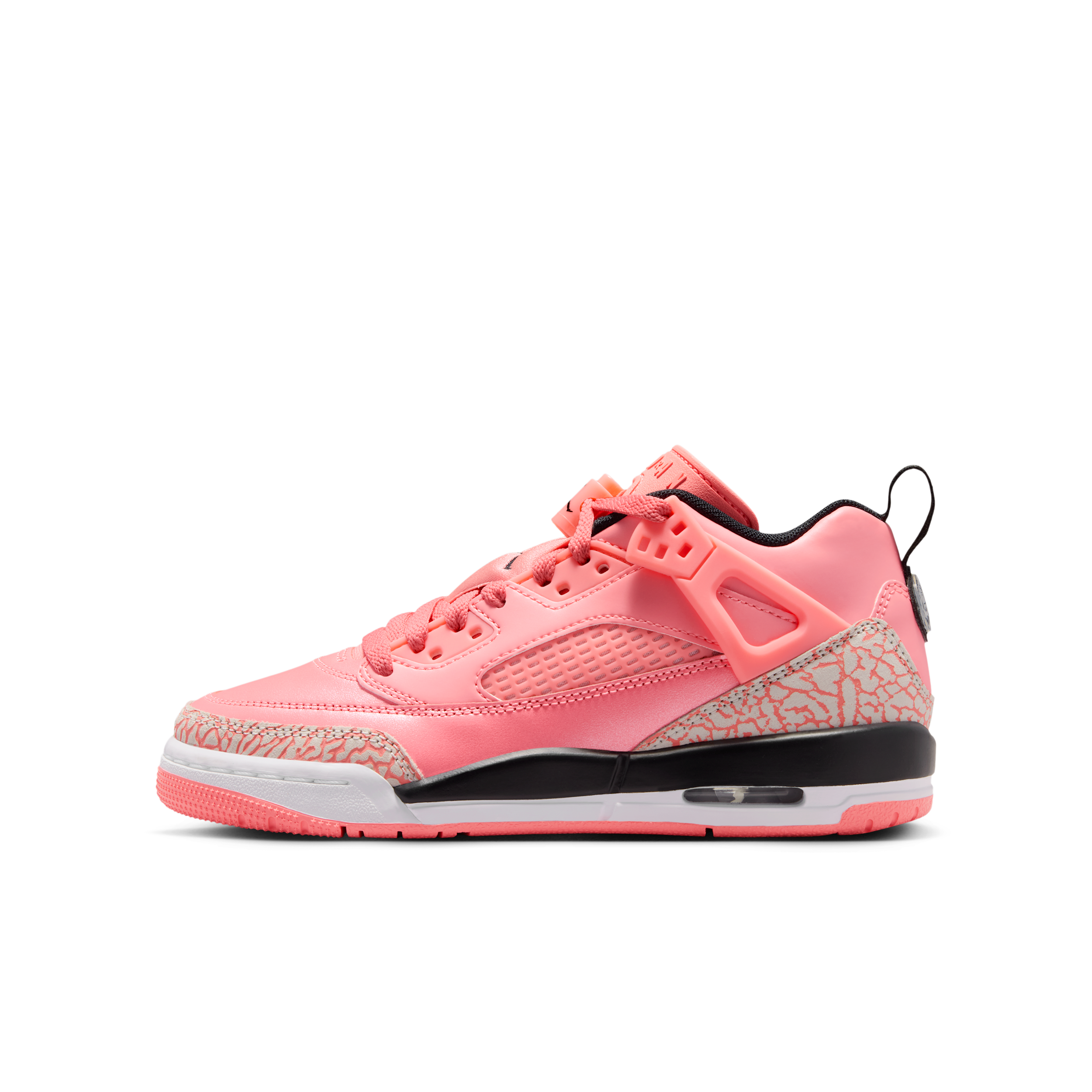 Jordan Boys Spizike Low - Boys' Grade School - Pink Gaze / White / Black Size 4.0