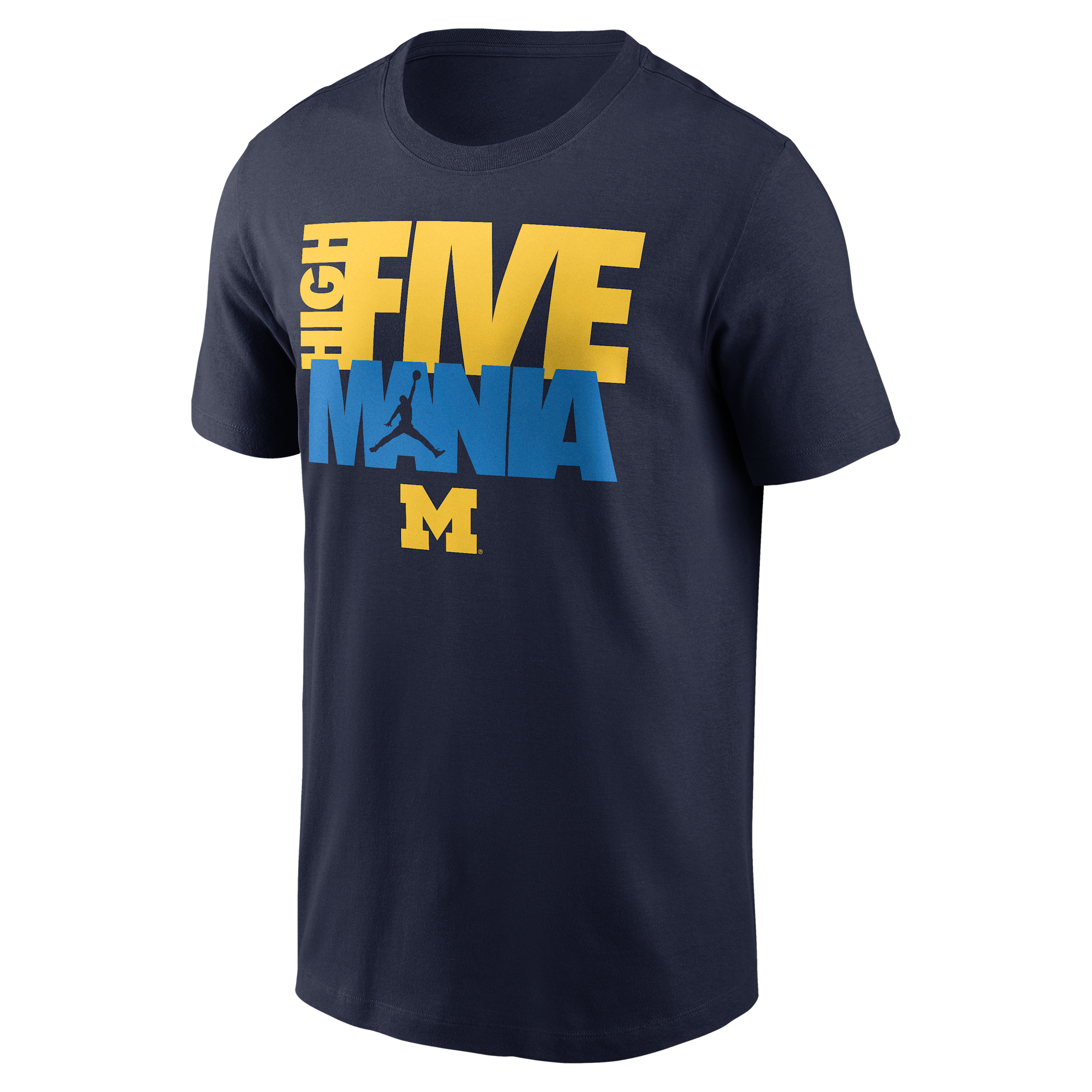 Men's Michigan Campus Local Madness Jordan College T-Shirt in Blue | N19941SMWN-T4N