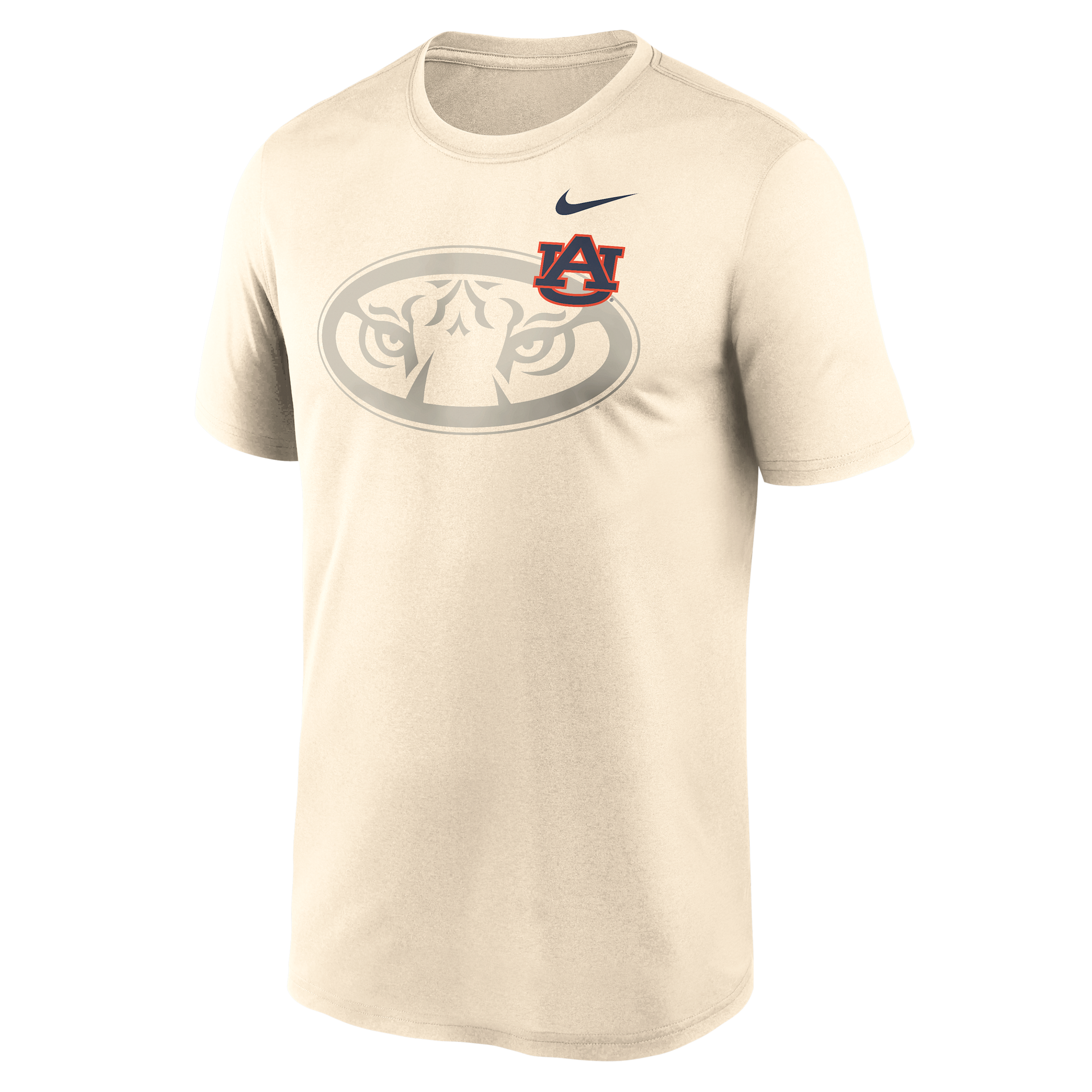 Nike Natural Auburn Tigers Campus Shadow Legend Dri-fit T-shirt In Neutral