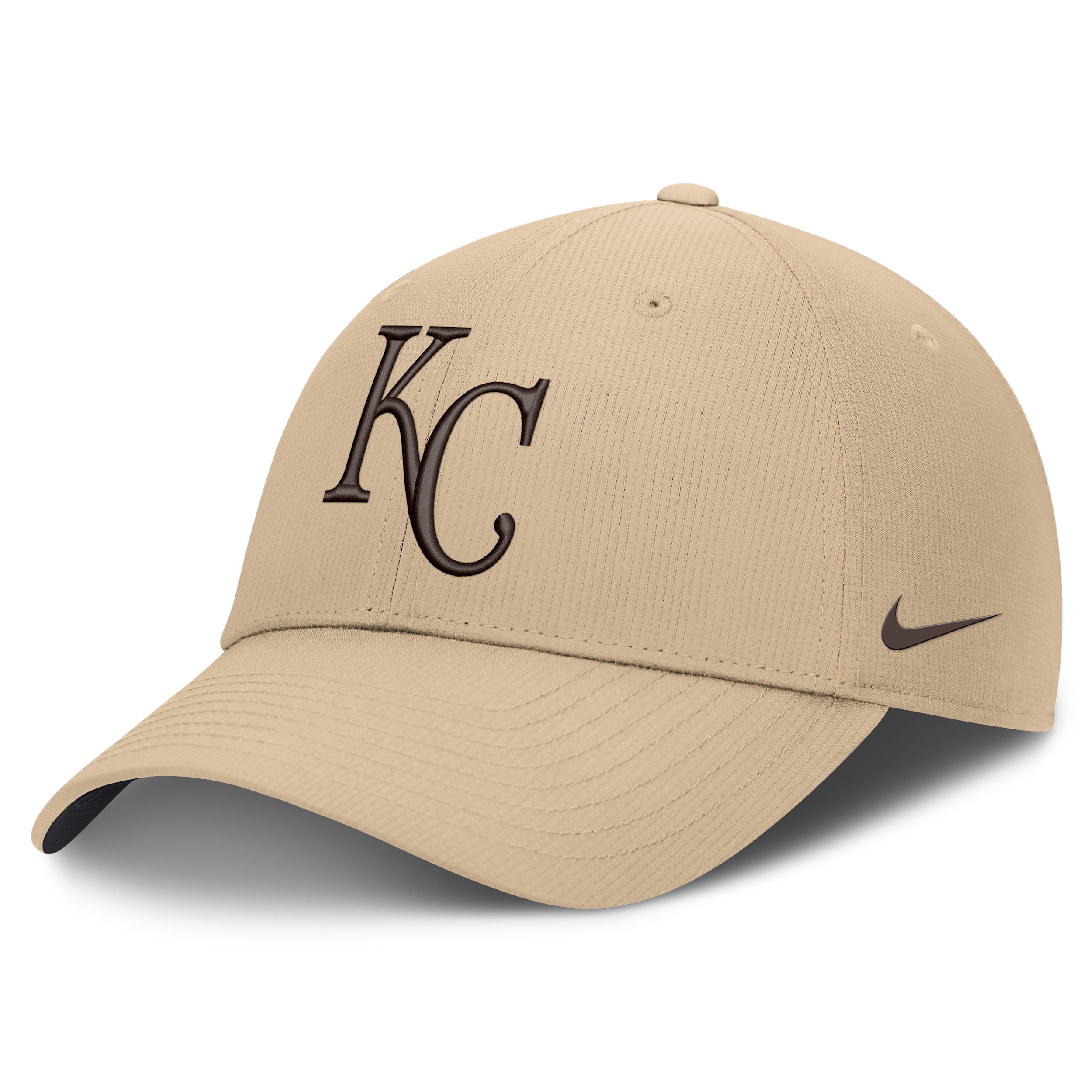 Kansas City Royals Club Nike Men's Dri-FIT MLB Adjustable Hat in Brown | NB020GT5ROY-YPH