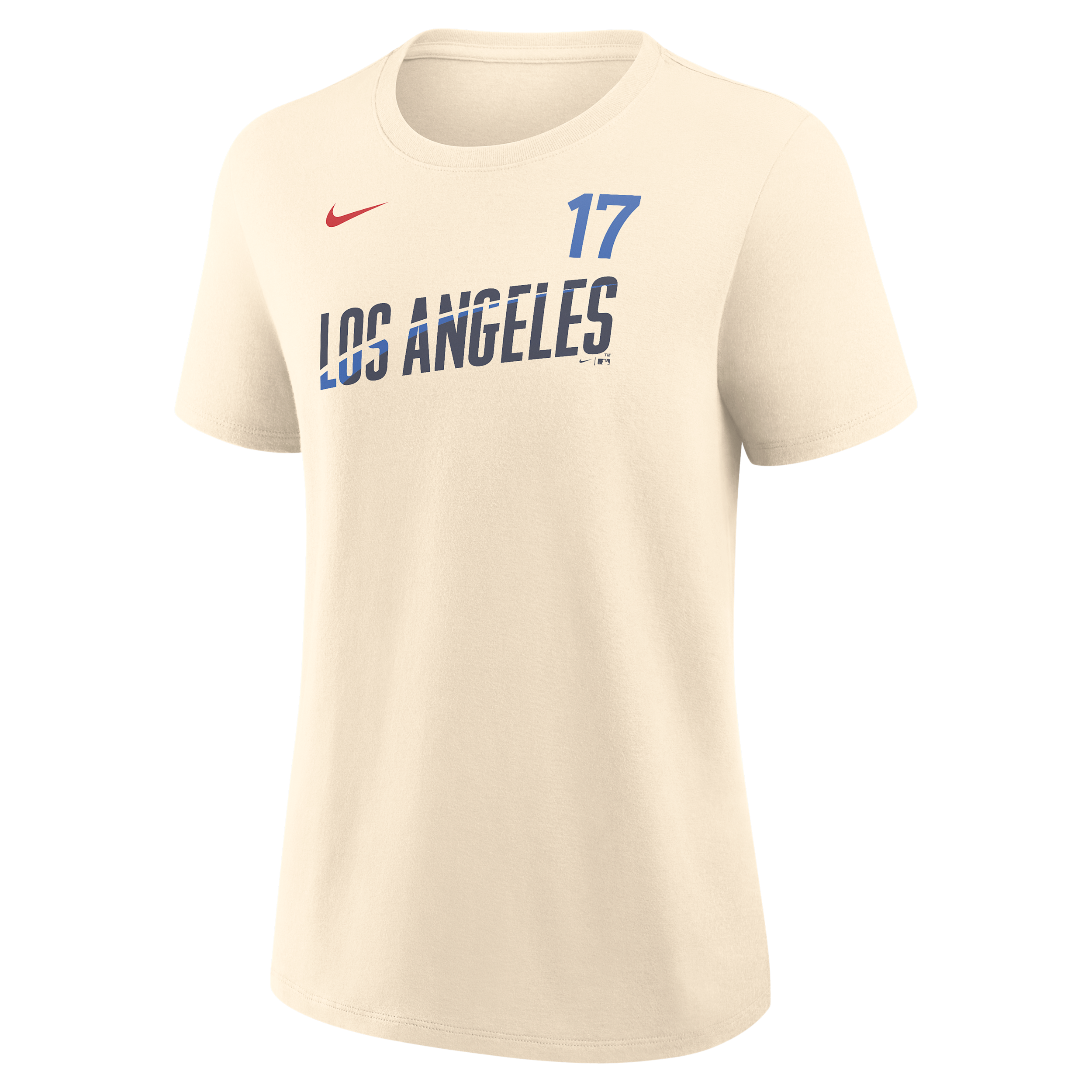 Shohei Ohtani Los Angeles Dodgers City Connect Nike Women's MLB T-Shirt in Brown | 01K915ALD9-B2F