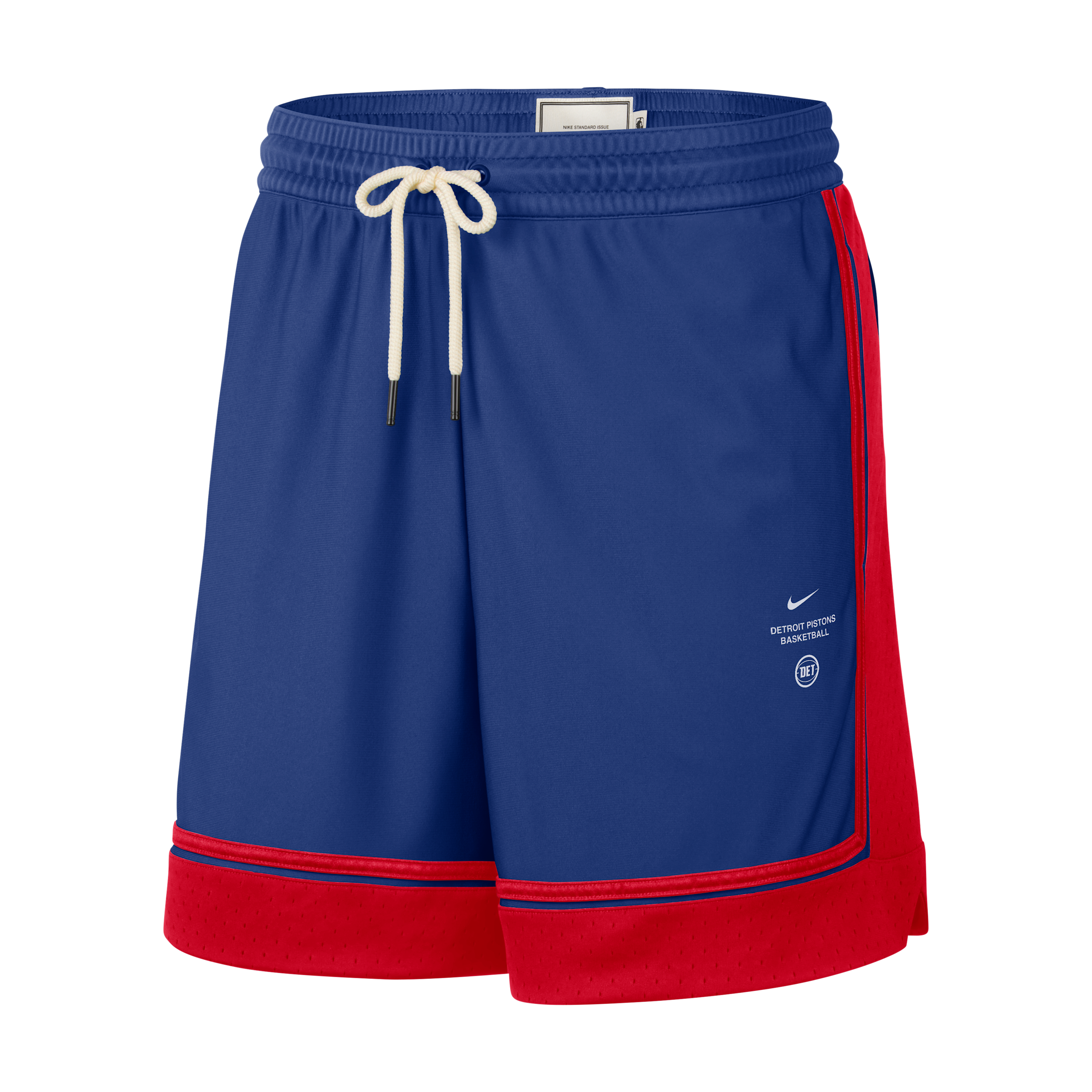 Nike Men's Detroit Pistons Standard Issue 6" Basketball Shorts in Blue | IQ1719-495