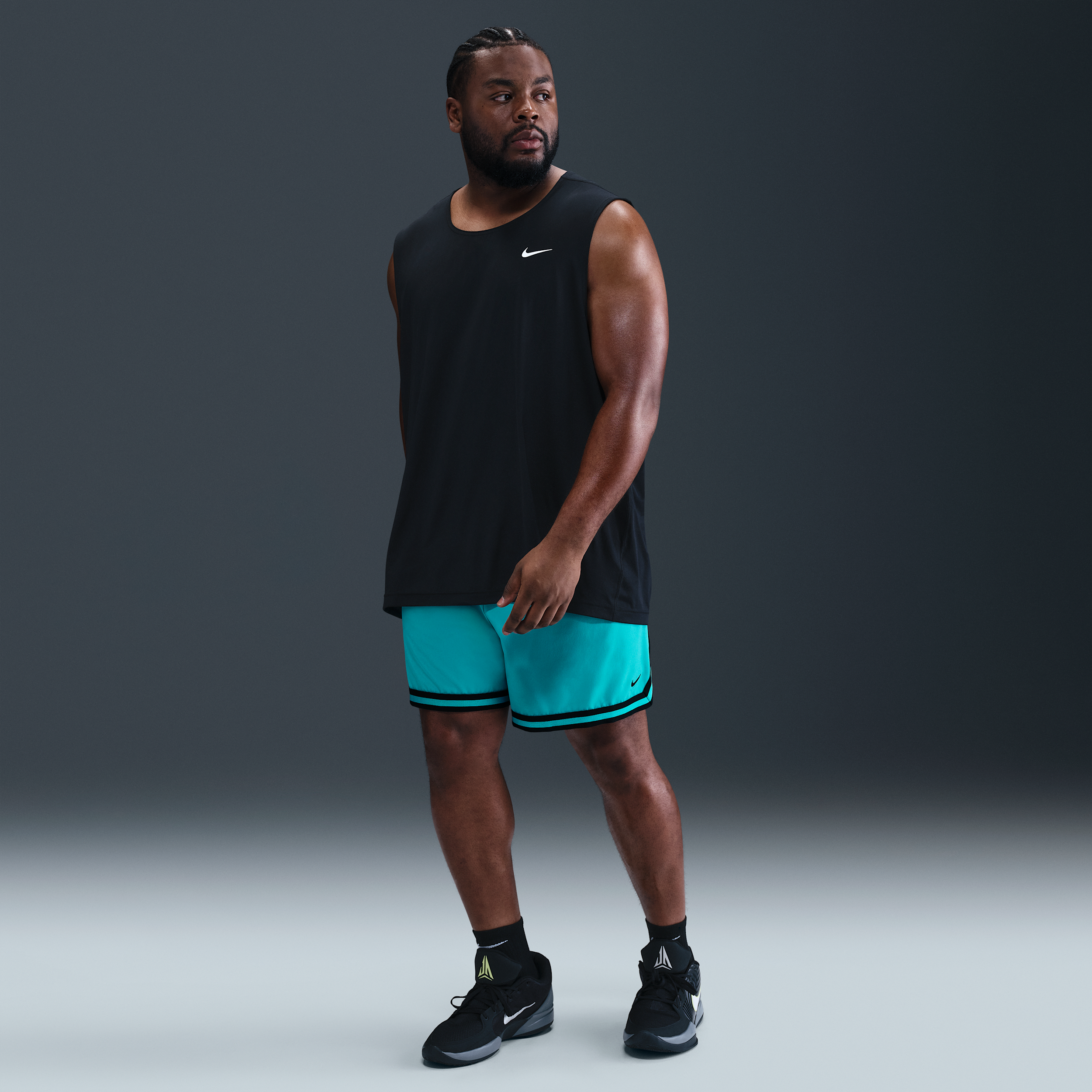Nike Men's Dna Dri-fit 6" Uv Woven Basketball Shorts