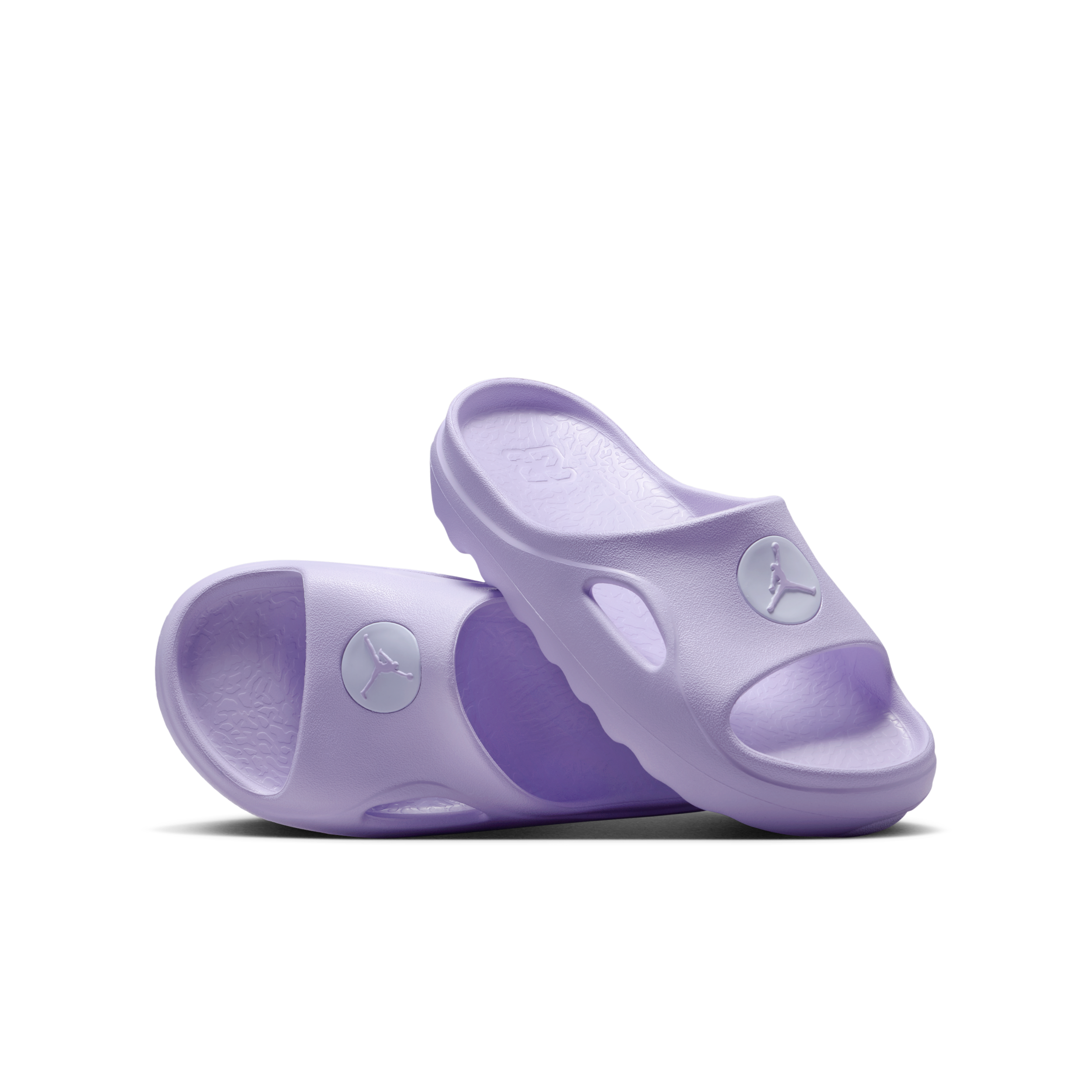 Jordan Hydrip Big Kids' Slides in Purple | II7280-500