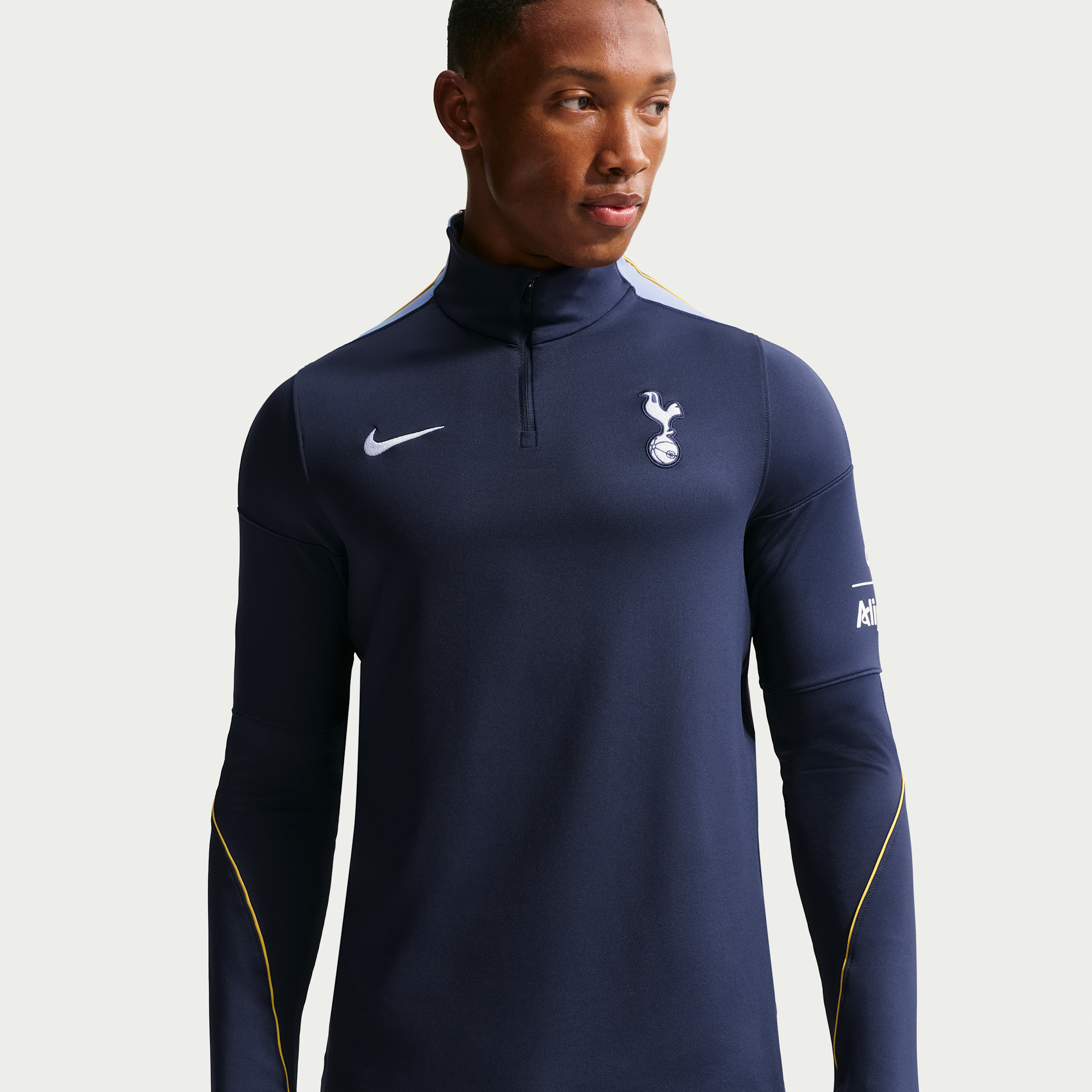 Tottenham Hotspur Strike Nike Men's Dri-FIT Soccer Knit Drill Top in Blue | II1778-452