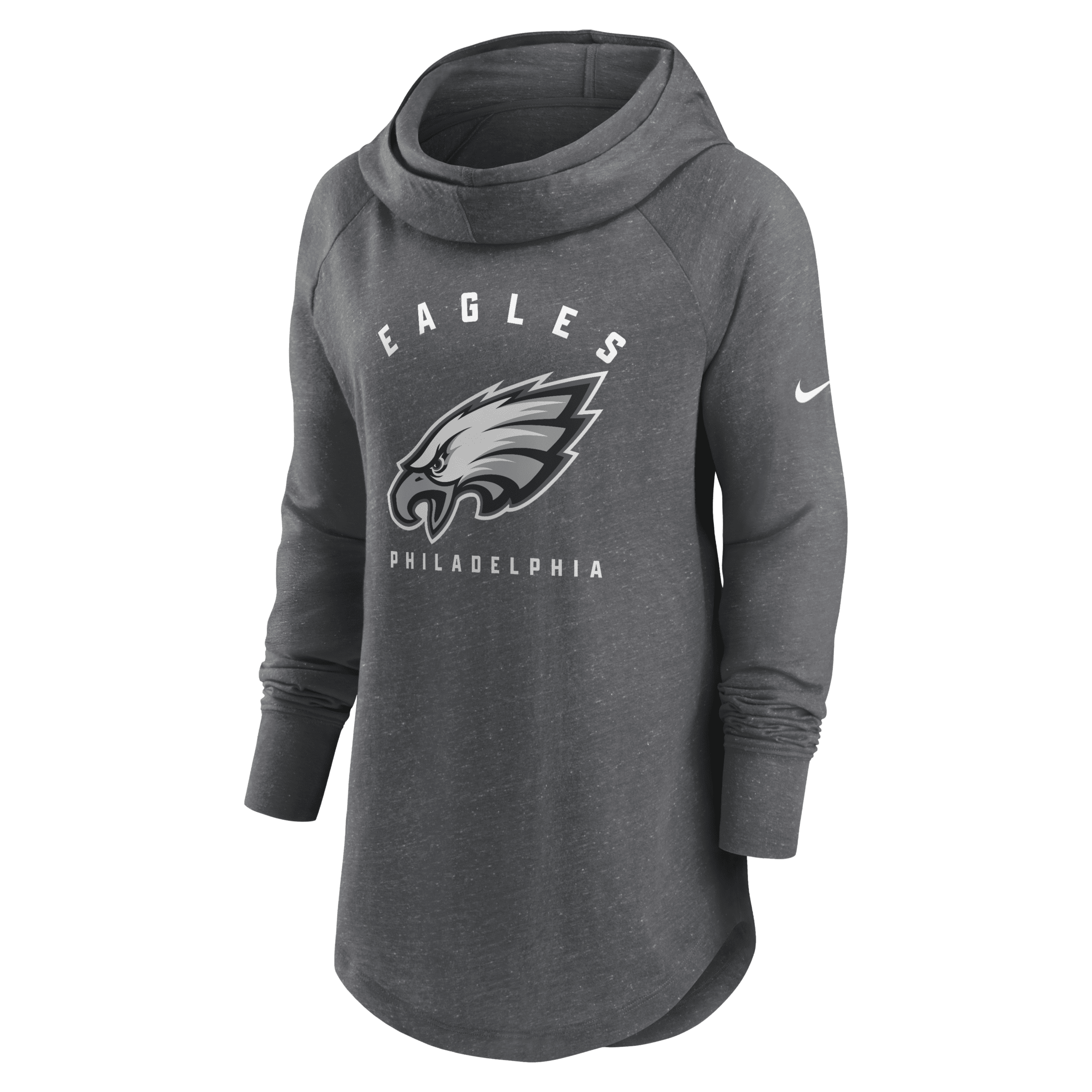 Shop Nike Women's Team (nfl Philadelphia Eagles) Pullover Hoodie In Grey