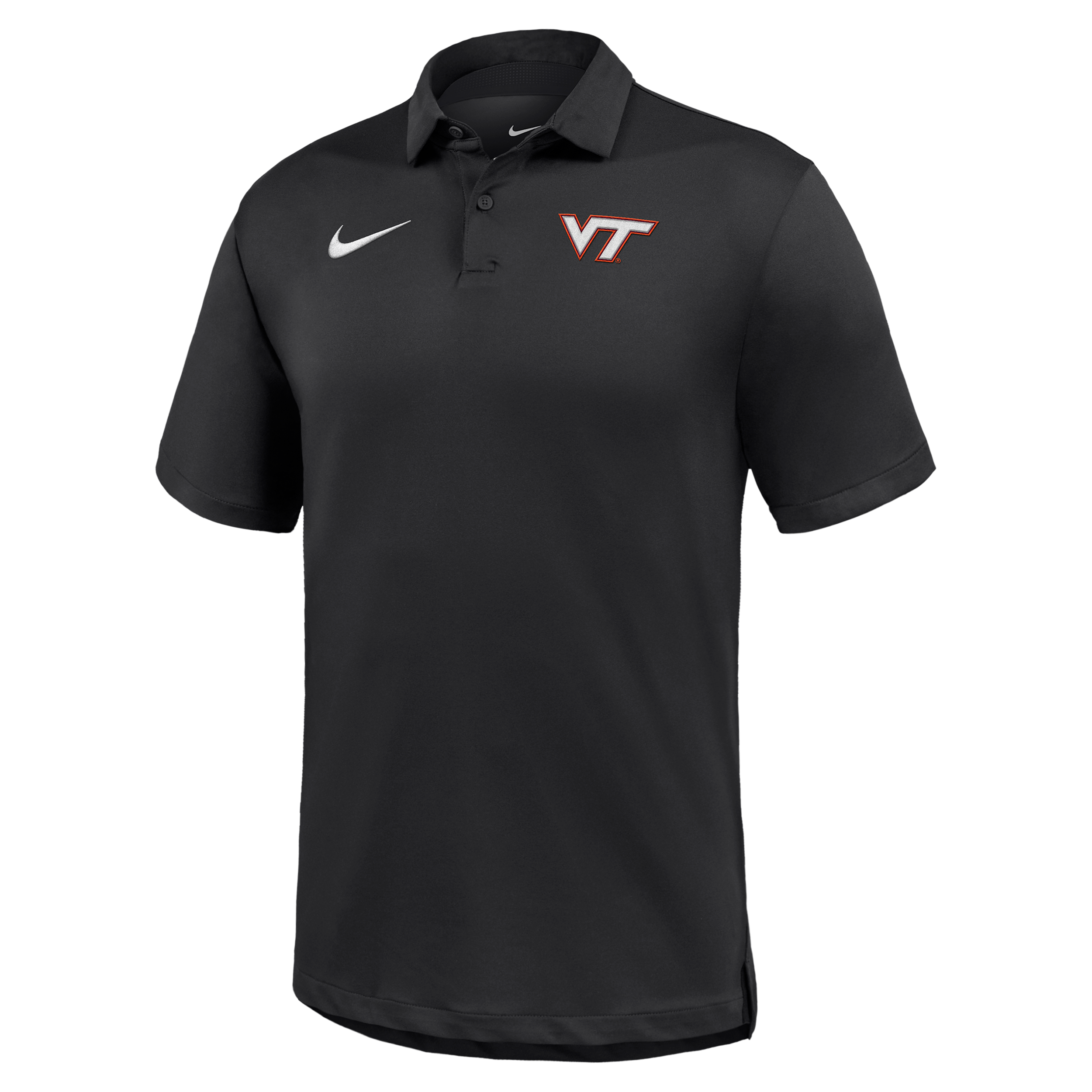 Virginia Tech Hokies Tour Nike Men's Dri-FIT College Polo in Black | M51839E169VATH-BLK