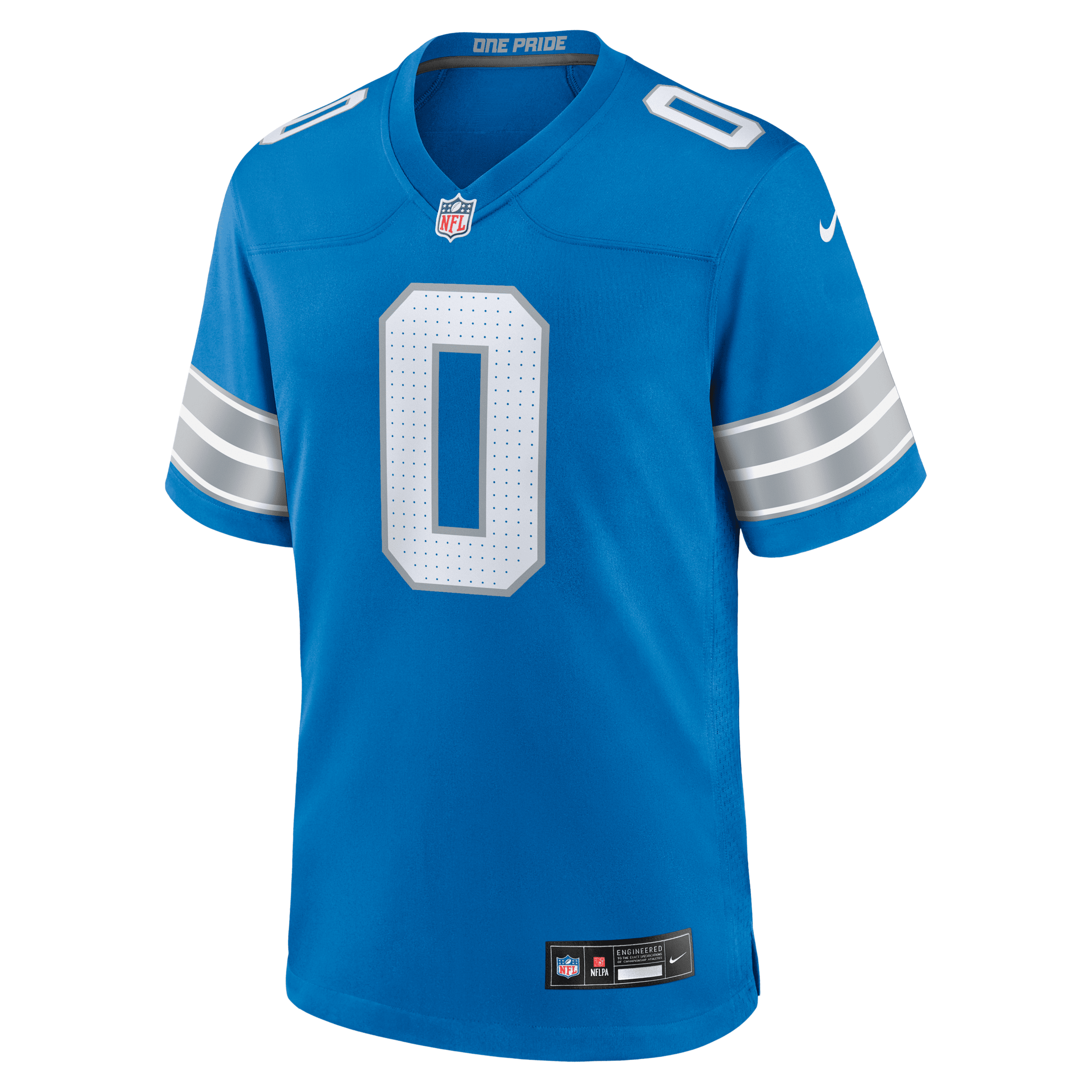 Nike Jahmyr Gibbs Blue Detroit Lions Game Player Jersey