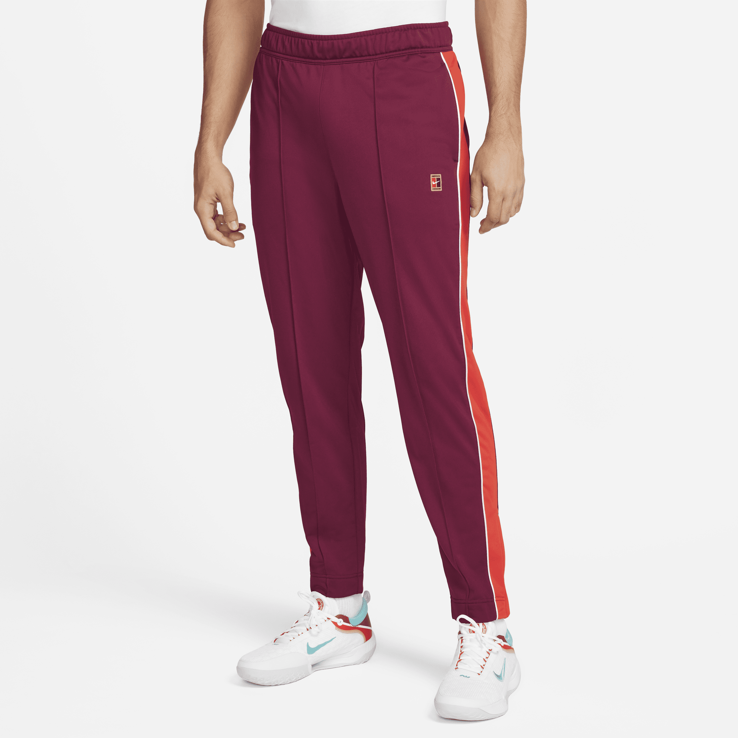 Nike Men's Court Tennis Pants In Red
