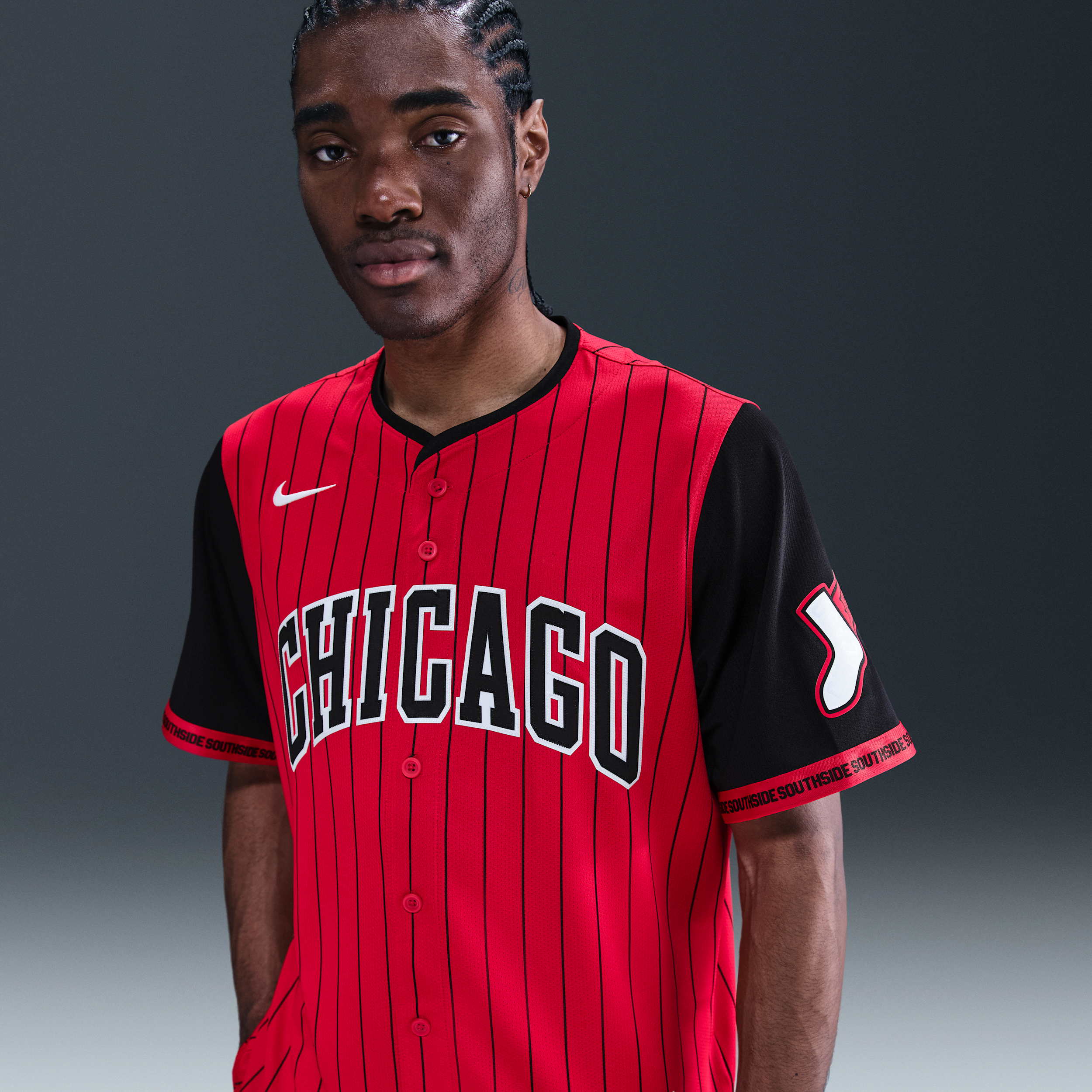 Chicago White Sox City Connect Menâs Nike Men's Dri-FIT ADV MLB Limited Jersey in Red | LM250CNGRX-1U2