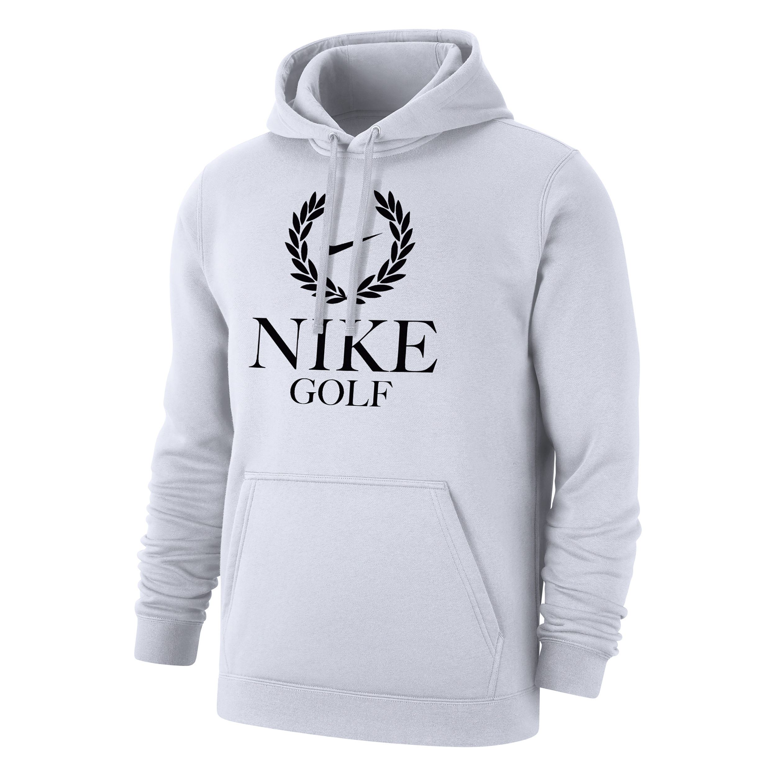 Nike Men's Golf Club Fleece Pullover Hoodie In White