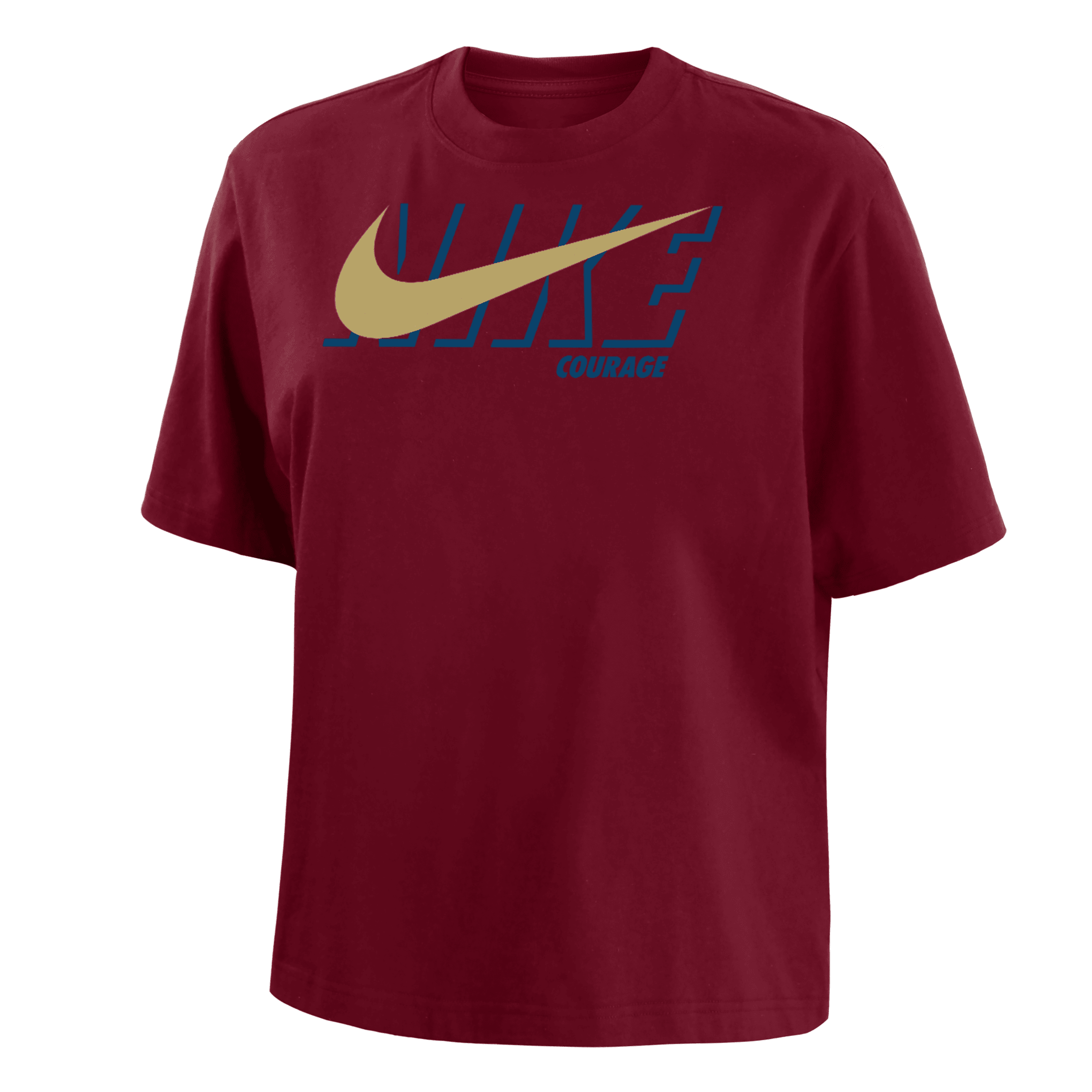 Nike North Carolina Courage  Women's Soccer T-shirt In Red
