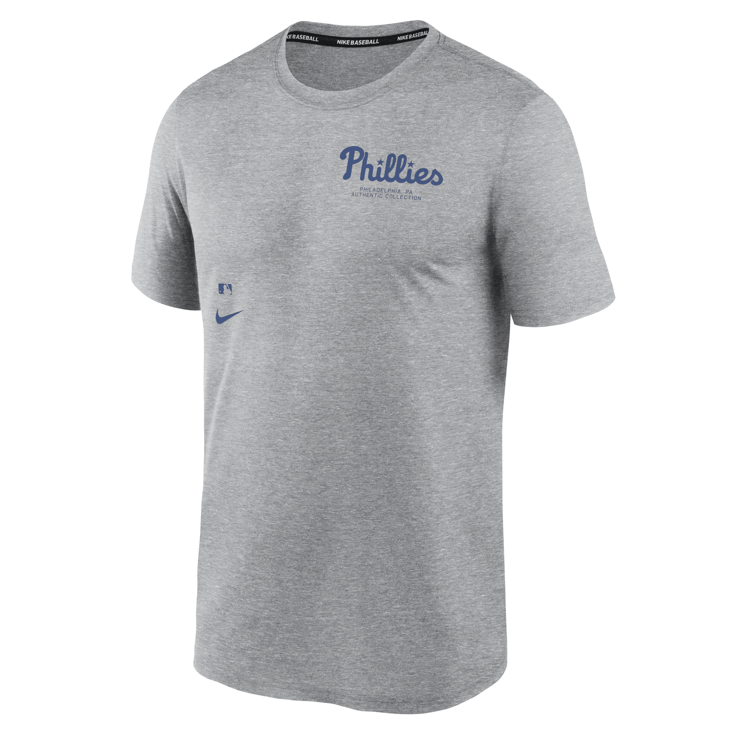 Nike Philadelphia Phillies Authentic Collection Early Work Menâs  Men's Dri-fit Mlb T-shirt In Gray