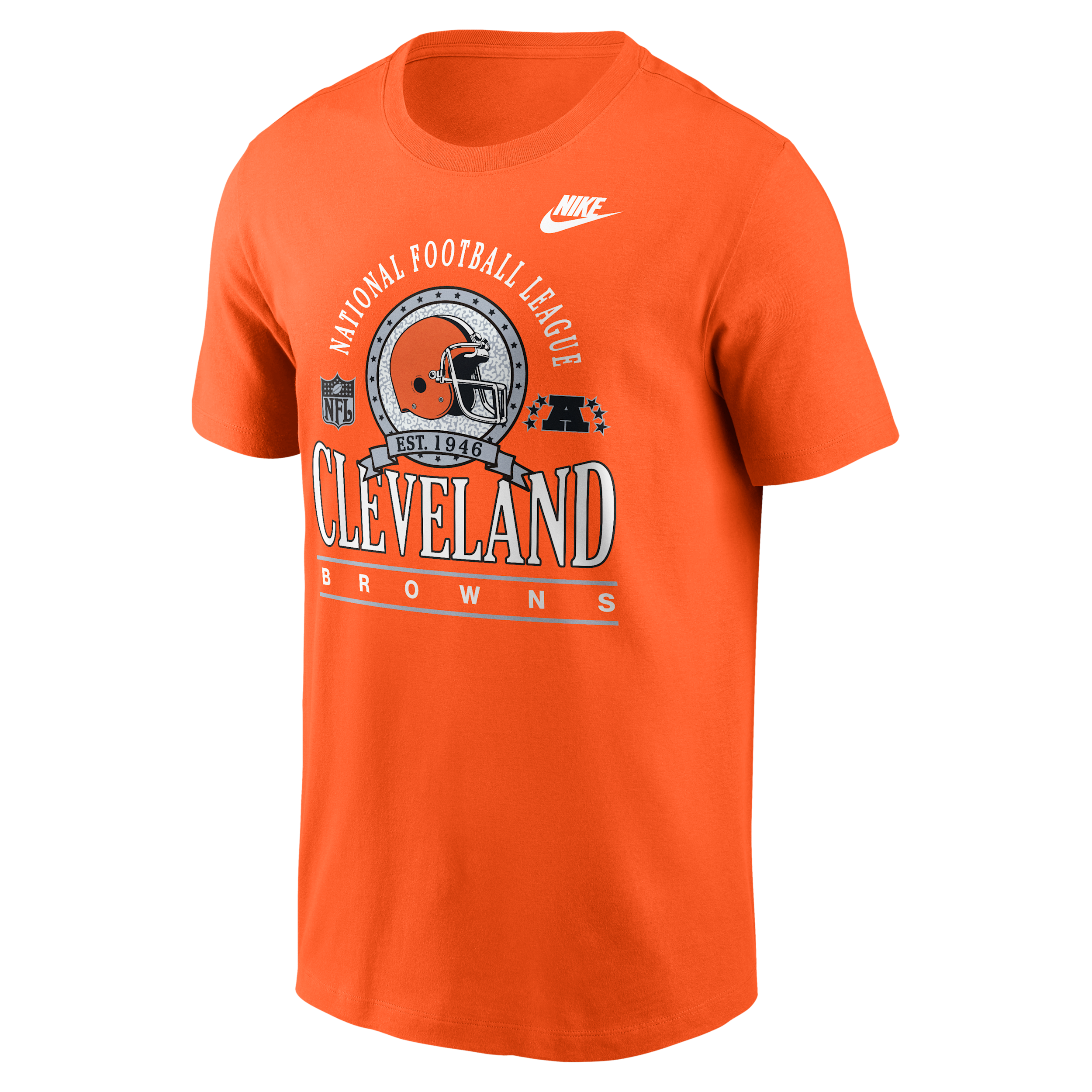 Cleveland Browns Rewind Essential Nike Men's NFL T-Shirt in Orange | N19989N93V-R8L