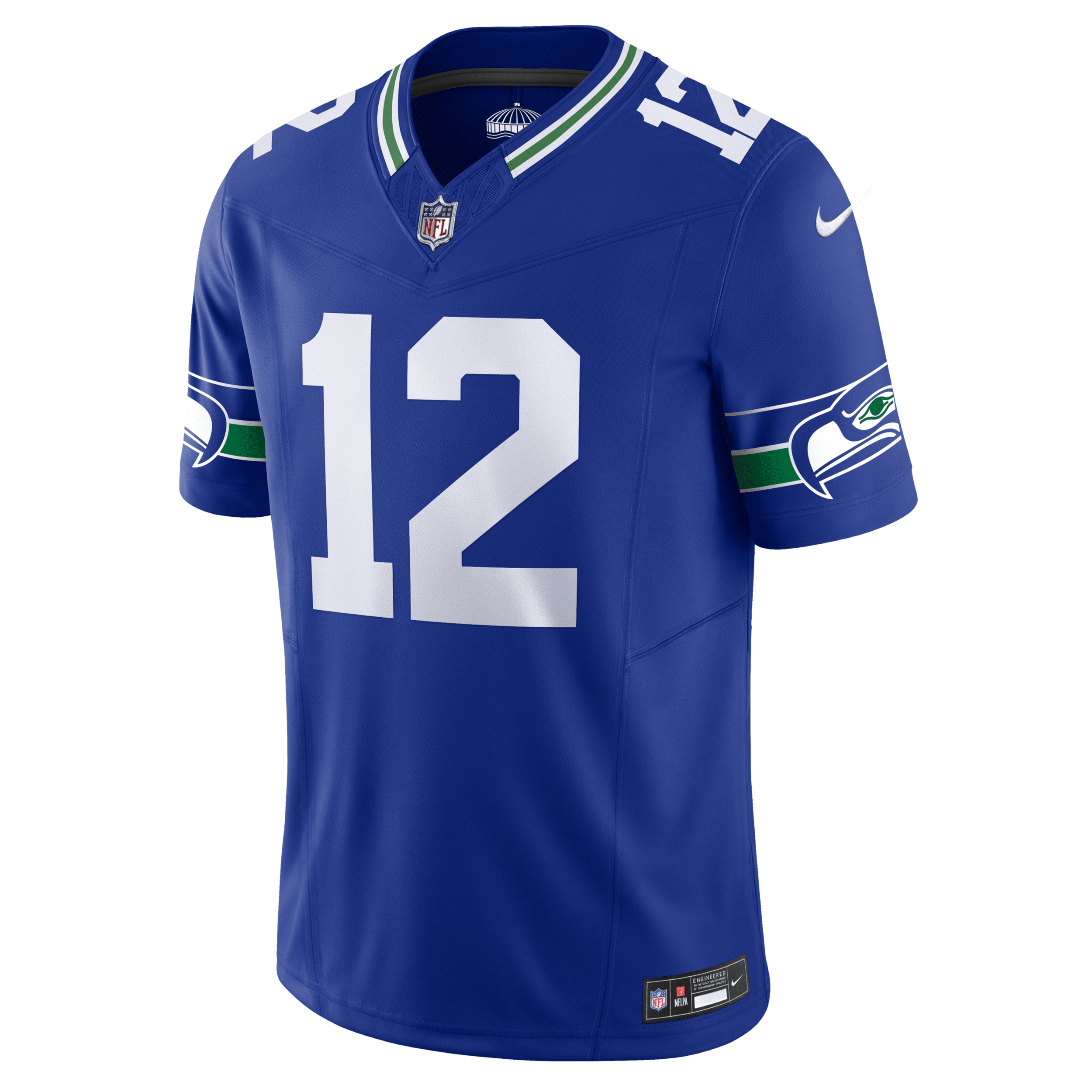 Nike 12th Fan Seattle Seahawks Men's Dri-fit Nfl Limited Football Jersey In Blue