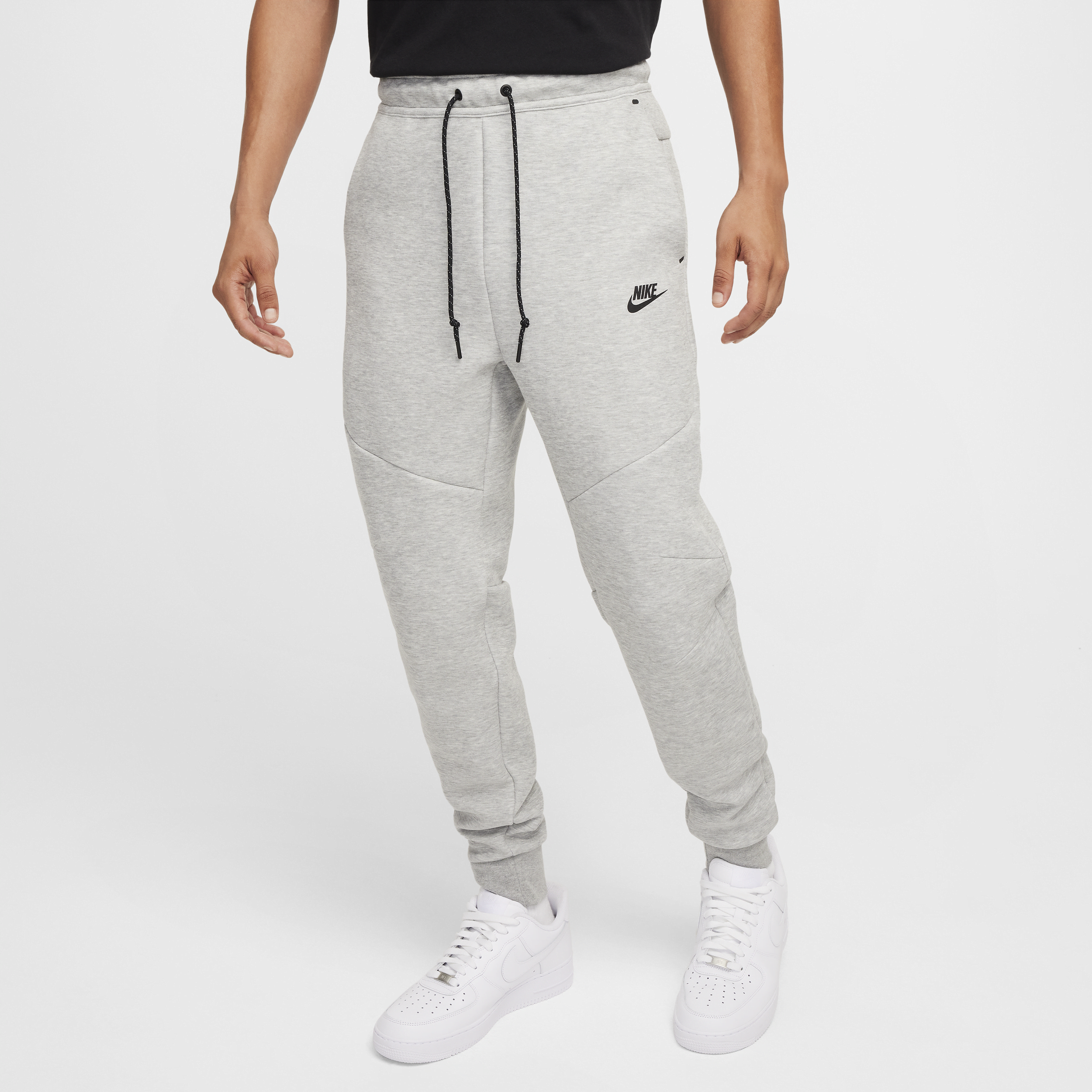 Nike Mens Tech Fleece Joggers In Grey