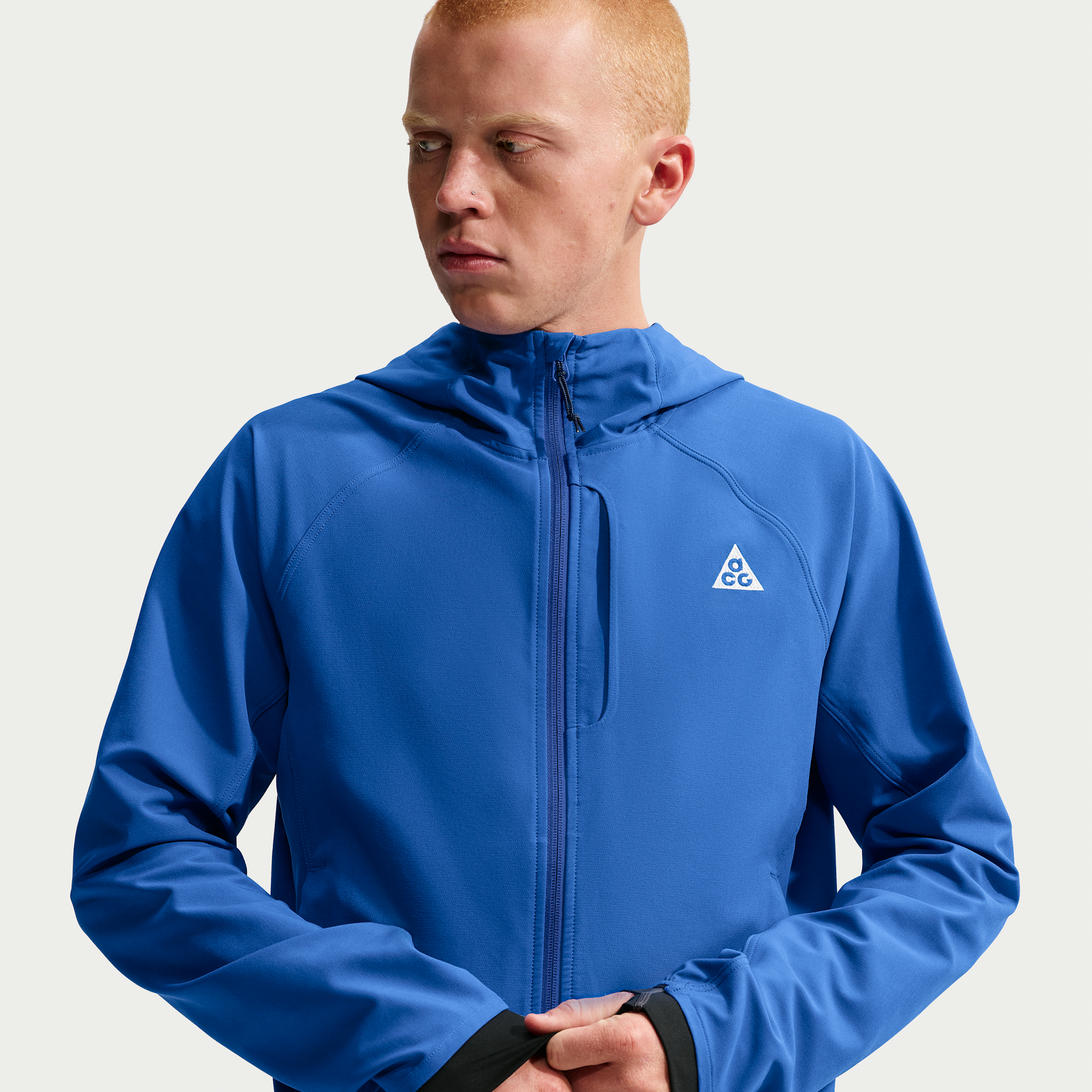 Men's Nike ACG Cloud Trekker Full-Zip Hiking Jacket in Blue | IM4210-480