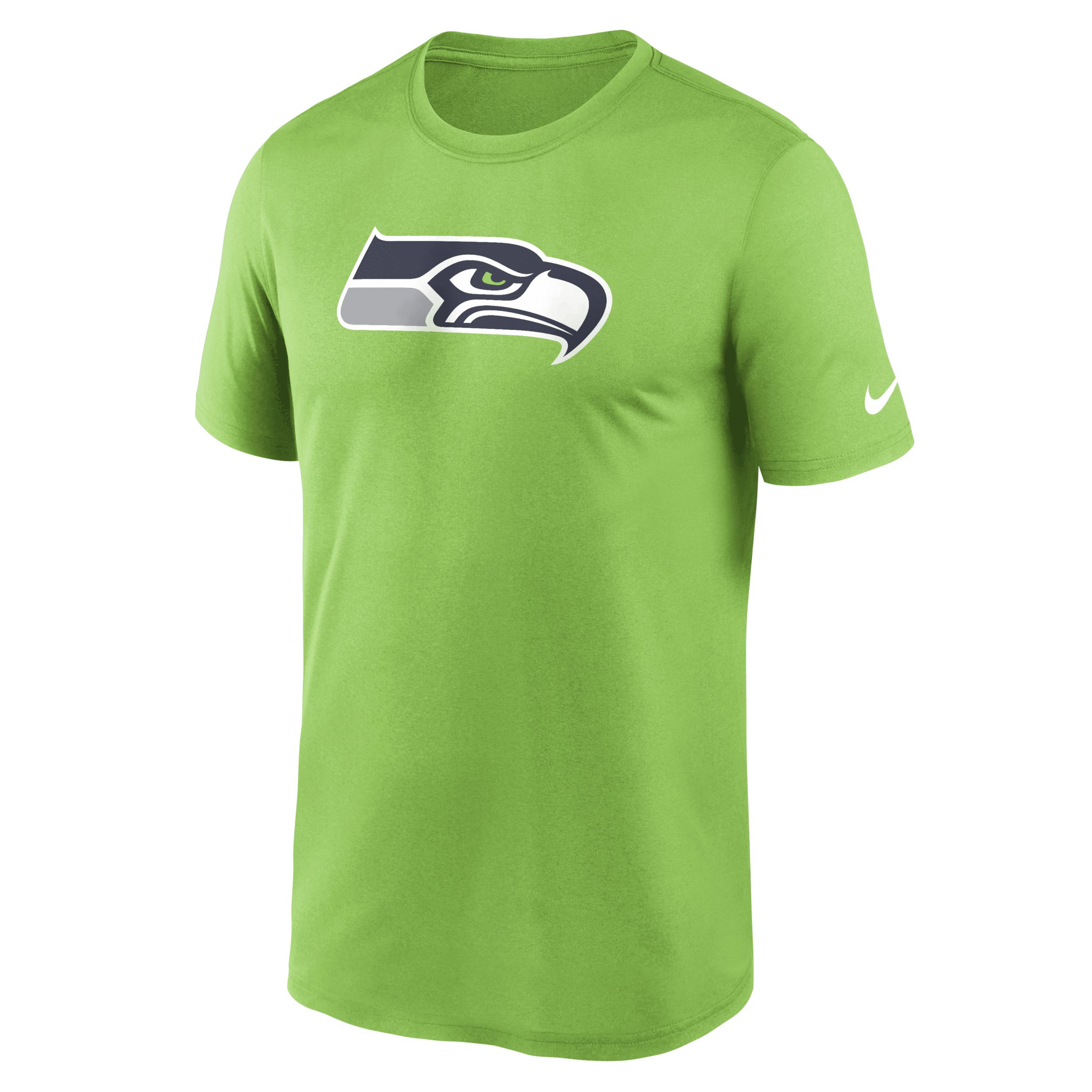 Shop Nike Men's Dri-fit Logo Legend (nfl Seattle Seahawks) T-shirt In Green