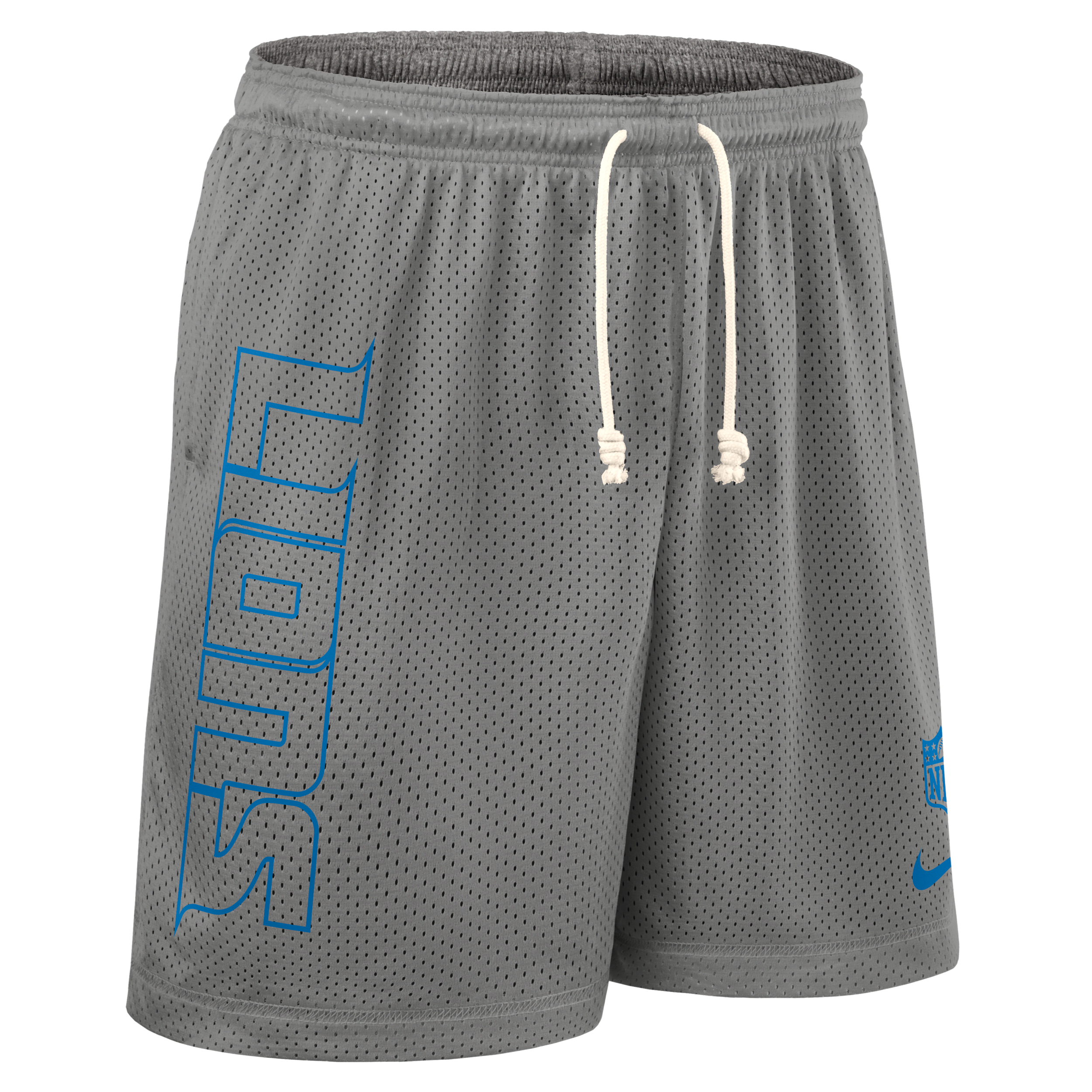Shop Nike Detroit Lions Sideline Reversible Menâs Men's Dri-fit Nfl Shorts