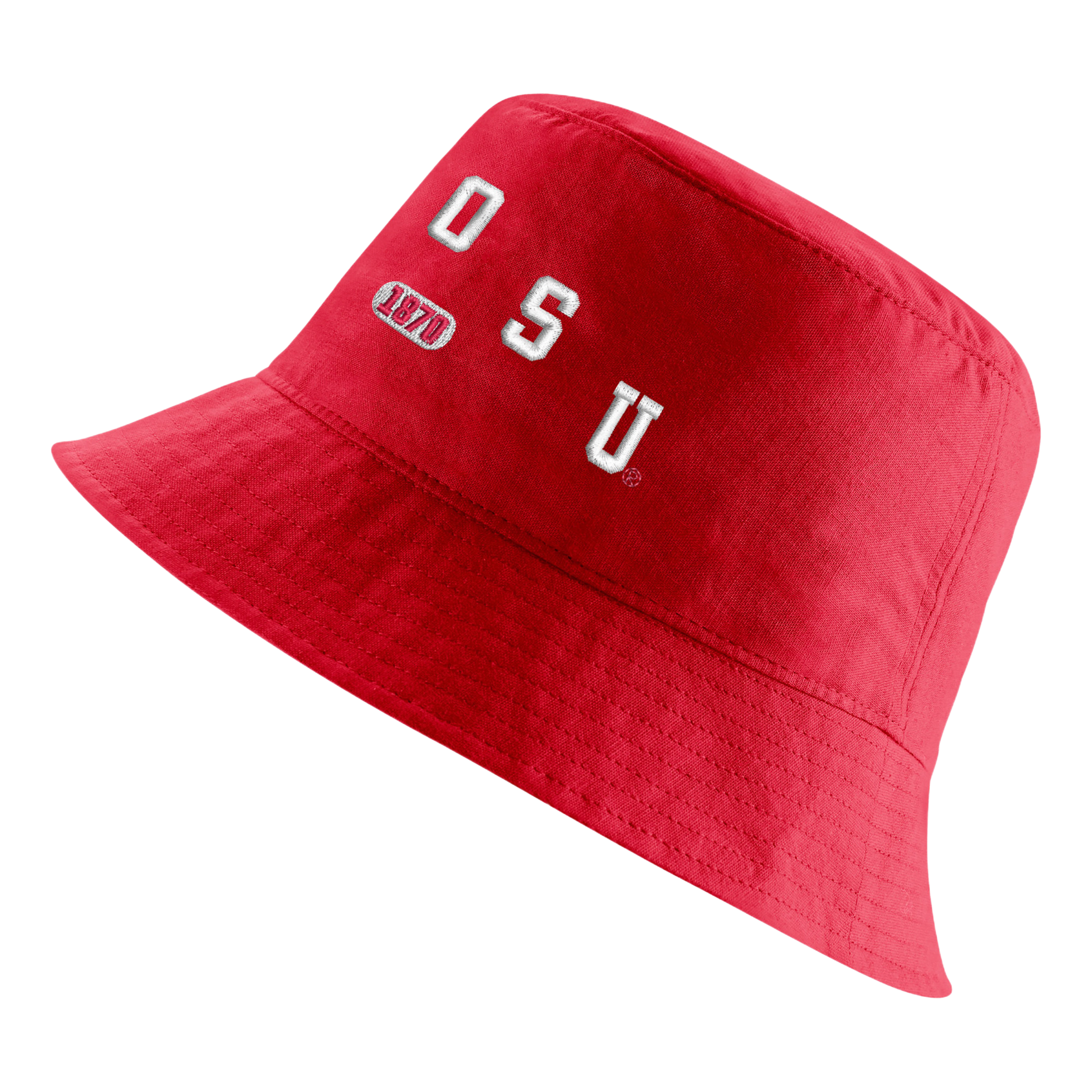 Nike Ohio State  Unisex College Bucket Hat In Red