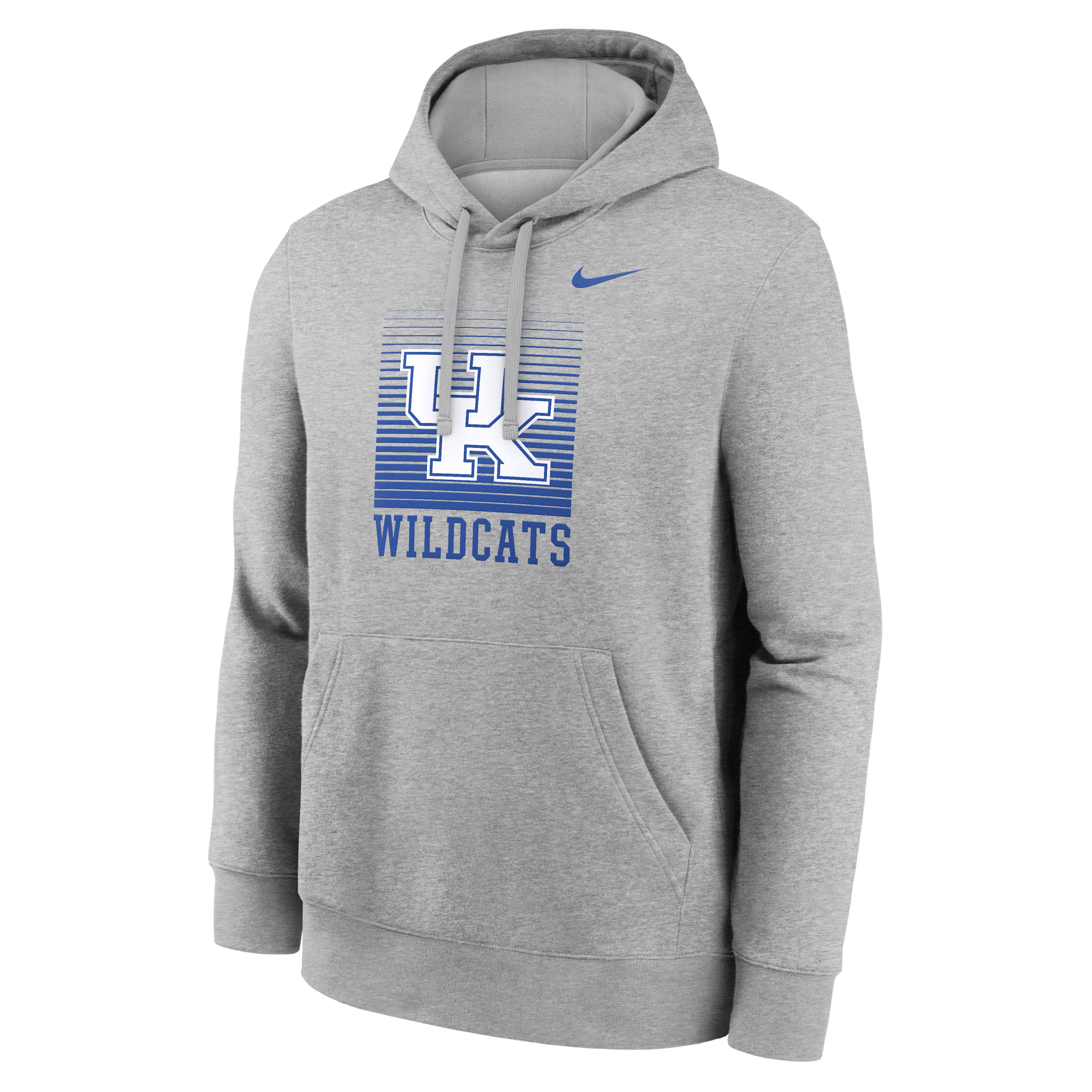 Kentucky Primetime Nike Men's College Pullover Hoodie in Grey | NKDK06GNKY-JM7