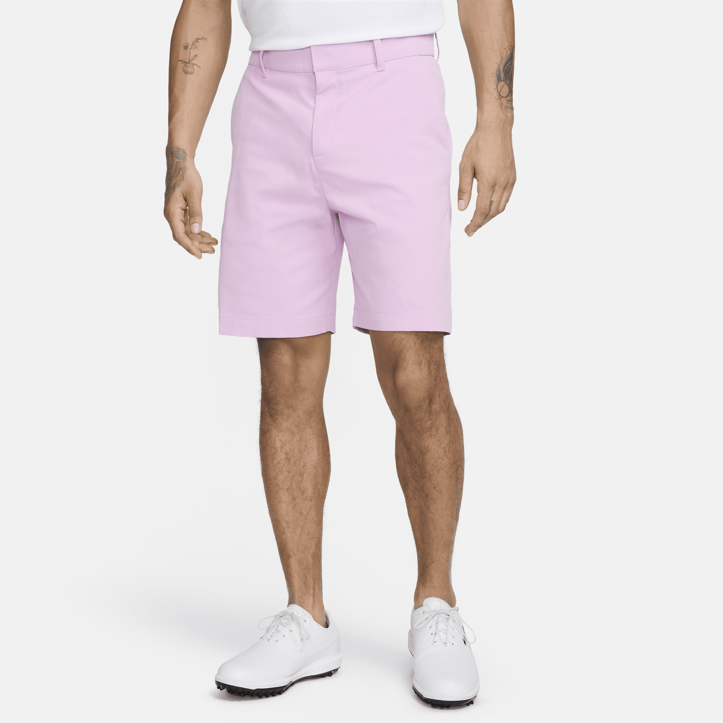 Shop Nike Men's Tour 8" Chino Golf Shorts In Pink