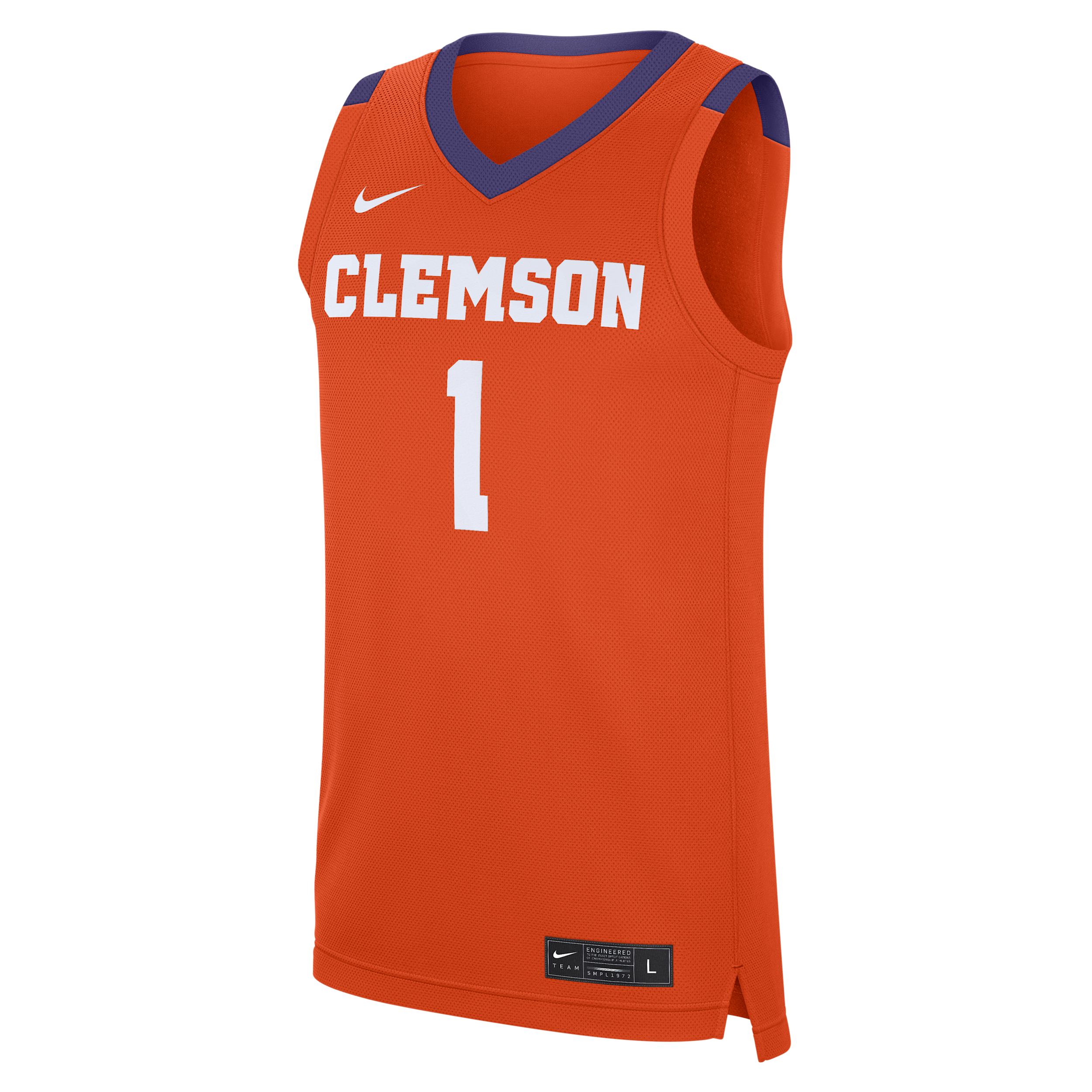 Clemson Tigers Replica Nike Men's College Basketball Jersey in Orange | CLEVGRJNCBJCLM-CLM