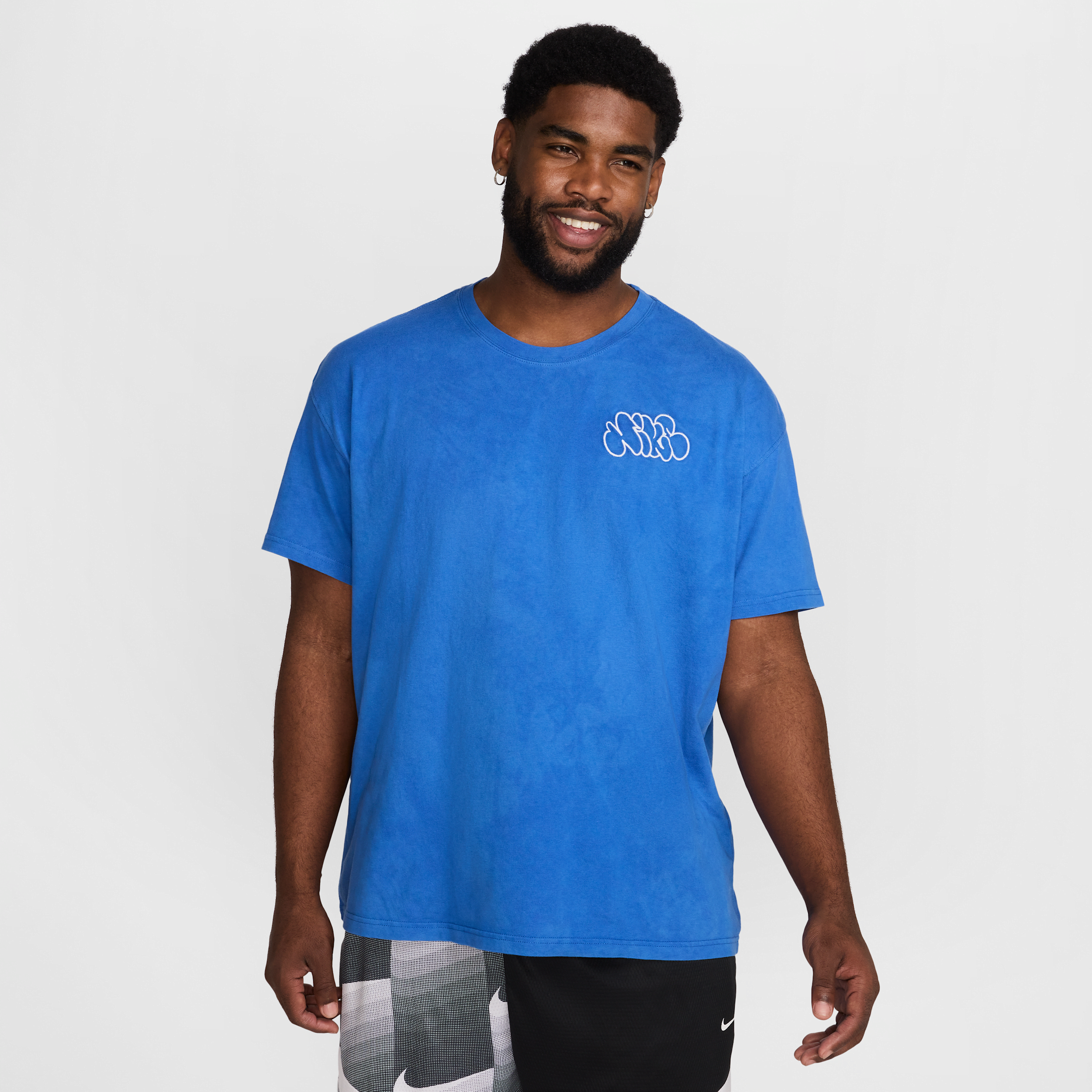Nike Men's Max90 Basketball T-shirt In Blue