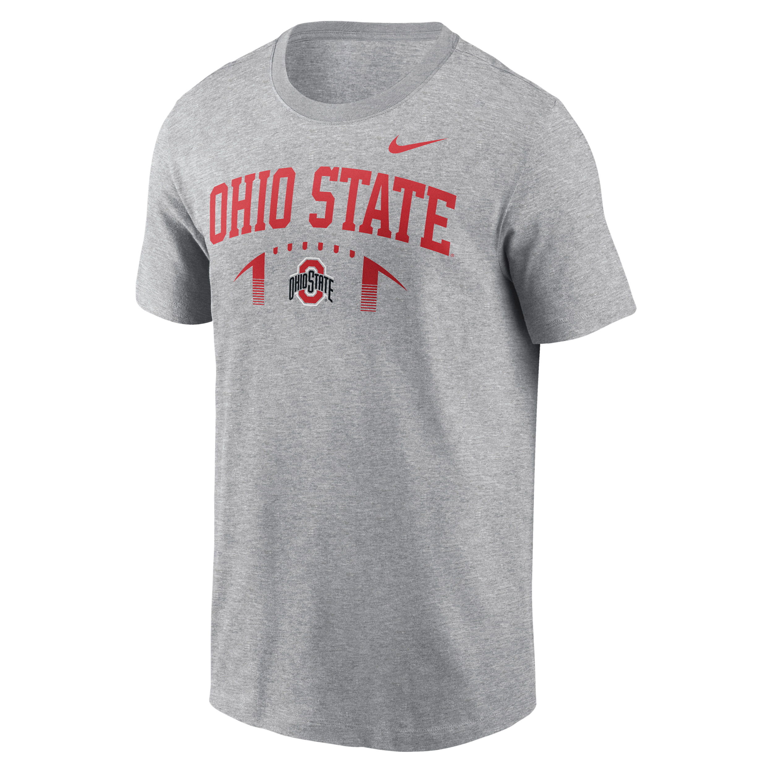 Ohio State Primetime Football Icon Nike Men's College T-Shirt in Grey | N19906GOH-MDT