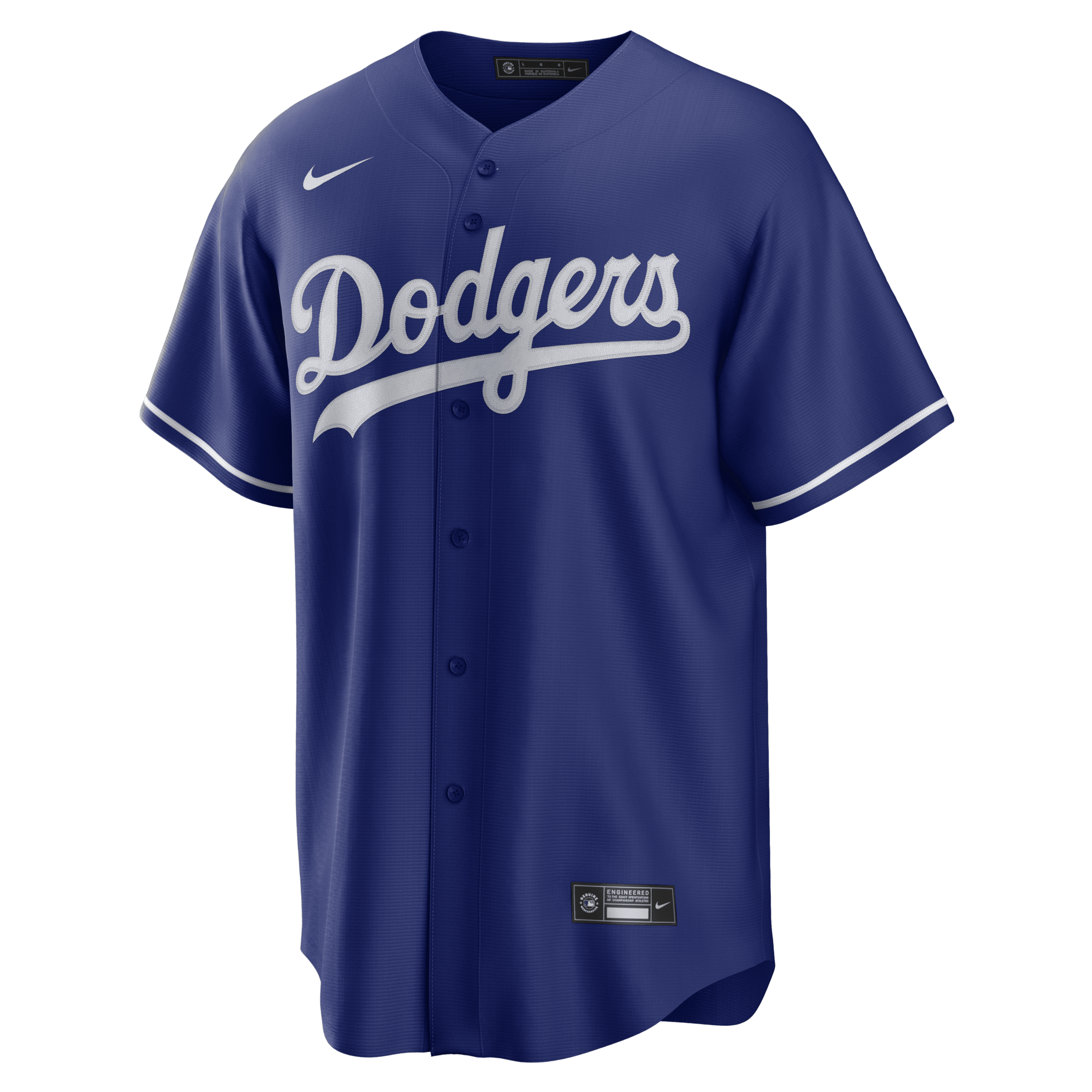 Nike Men's Mlb Los Angeles Dodgers Replica Baseball Jersey In Blue