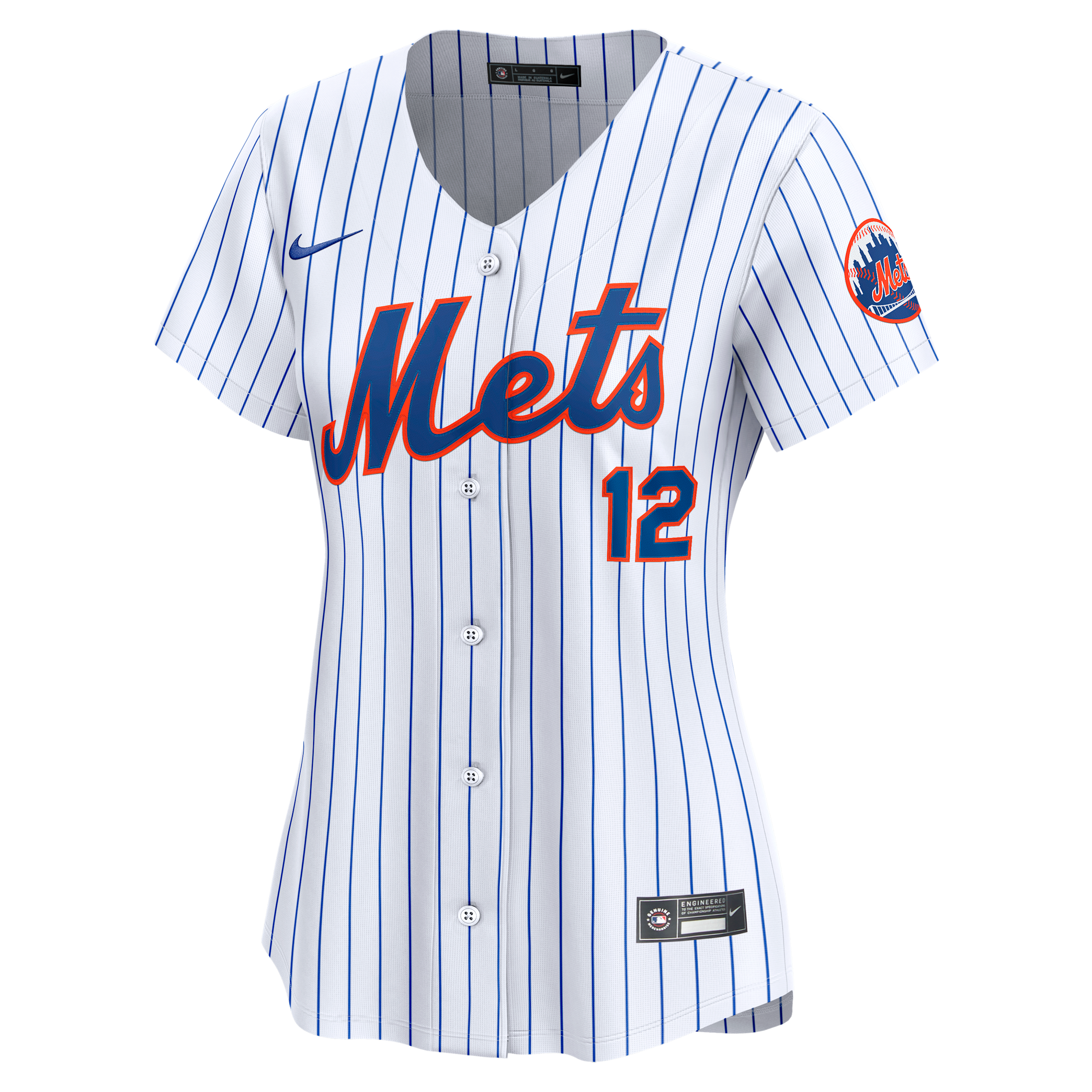 Francisco Lindor New York Mets Nike Women's Dri-FIT MLB Limited Jersey in White | LM2WNMHONM9-8U0