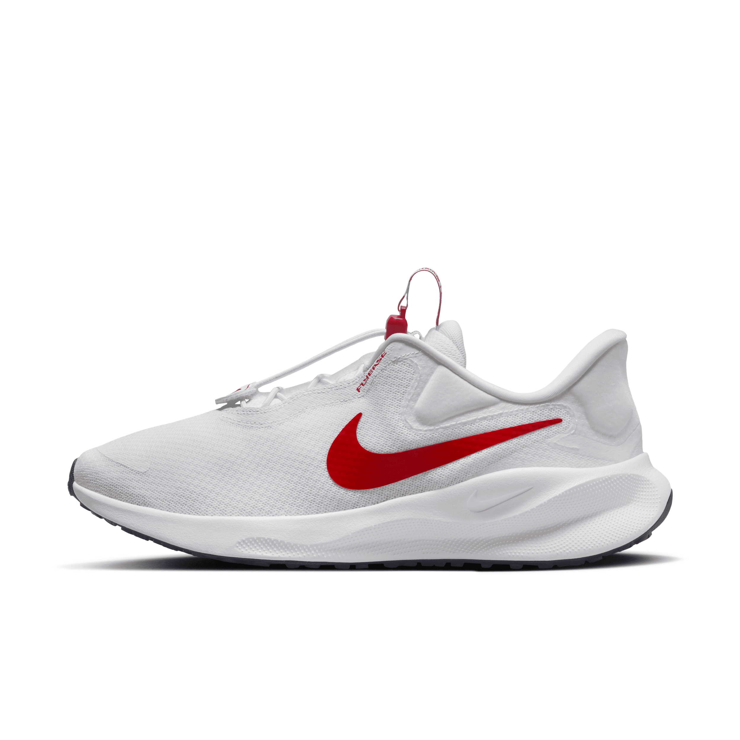 Shop Nike Men's Revolution 7 Easyon Road Running Shoes In White